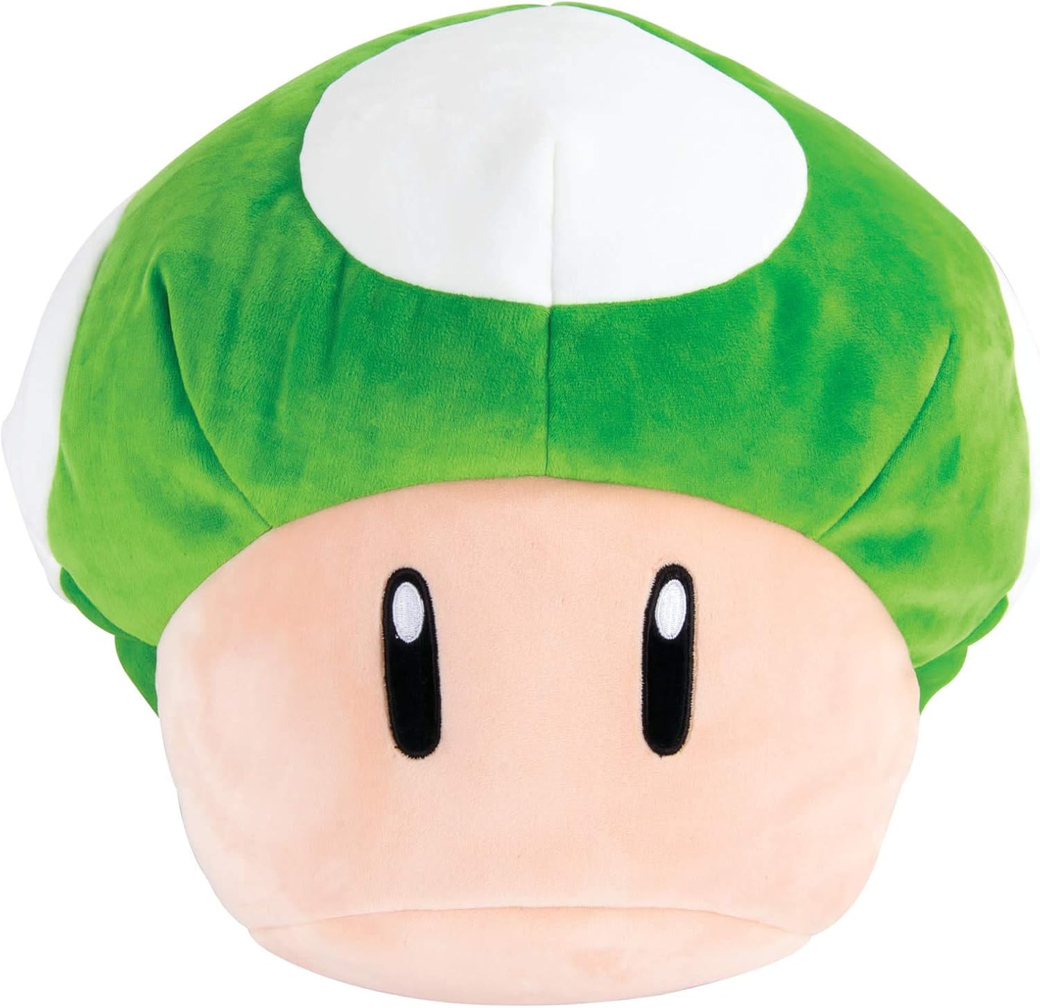 Super Mario 1Up Mushroom Plushie - 15 Inch Collectible