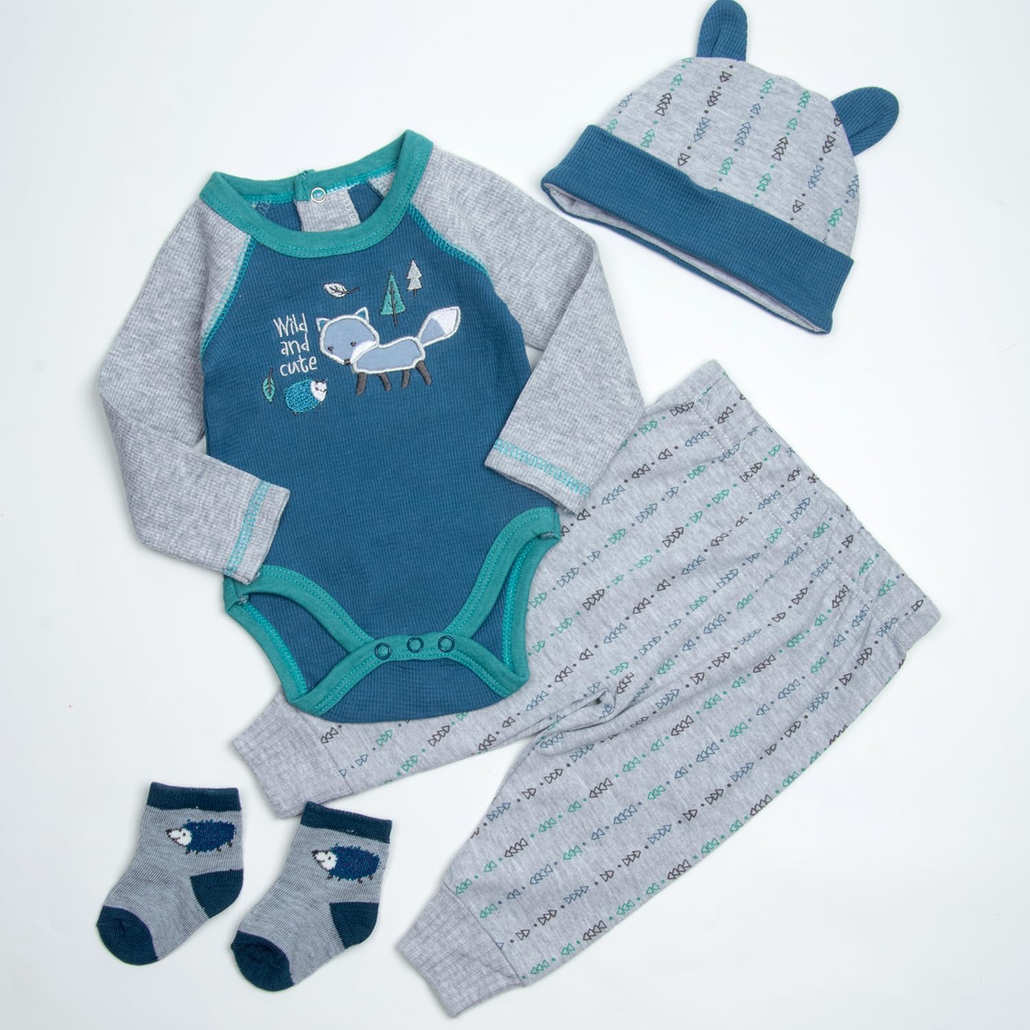 Pedolltree Reborn Baby Doll Clothes 4 Pcs Set