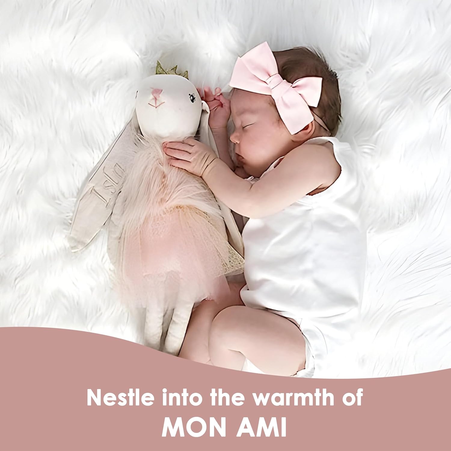 Mon Ami Princess Bunny Plush Doll 18 - Soft Cuddly