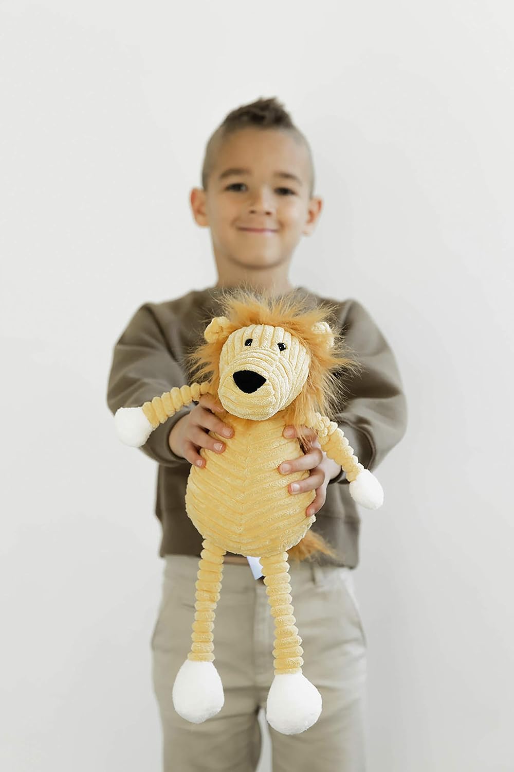 Cute Lion Plush Pillow Squishy Plush Toy for Kids