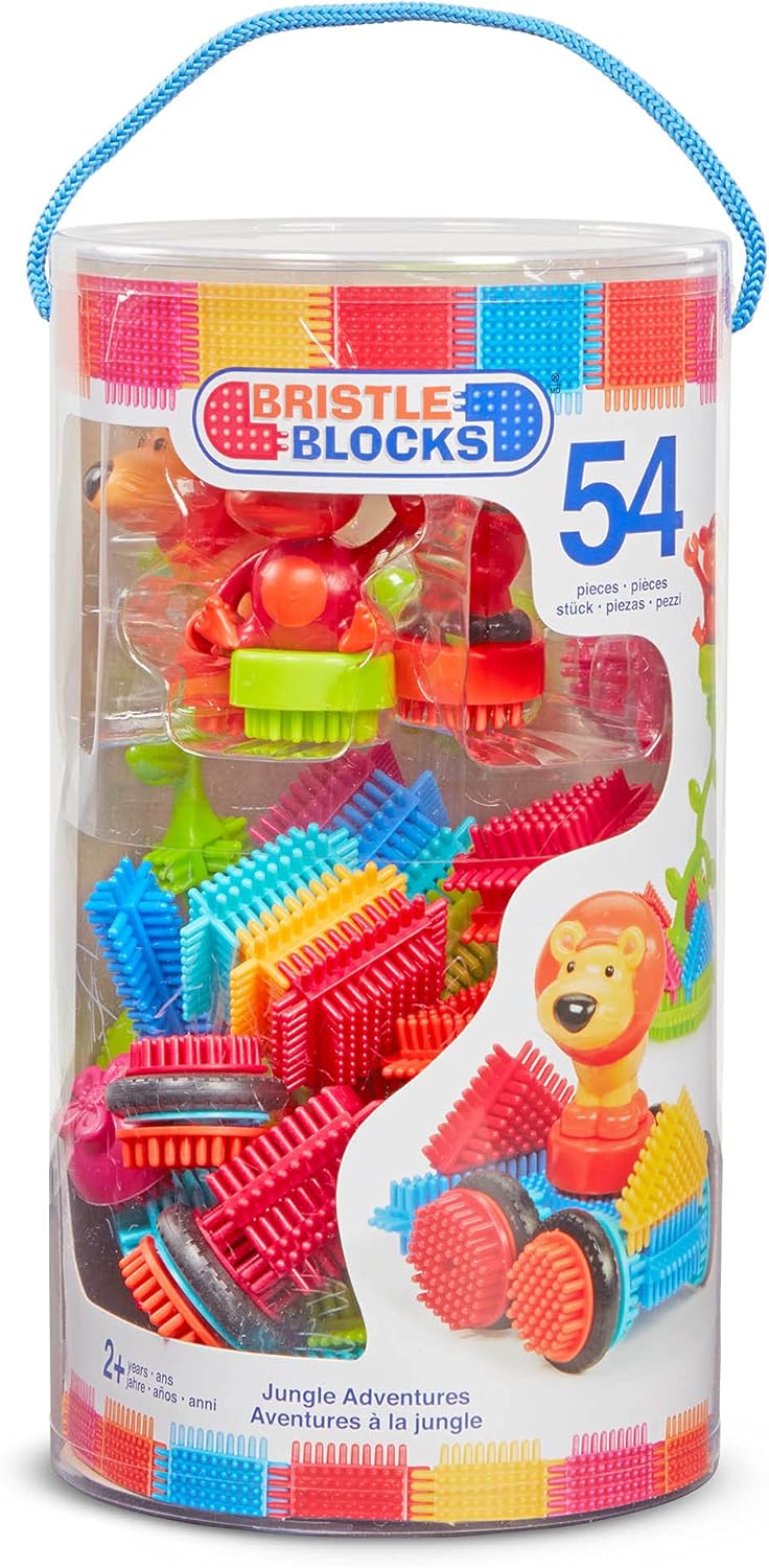 Battat Bristle Blocks Jungle Adventure 54 Pcs