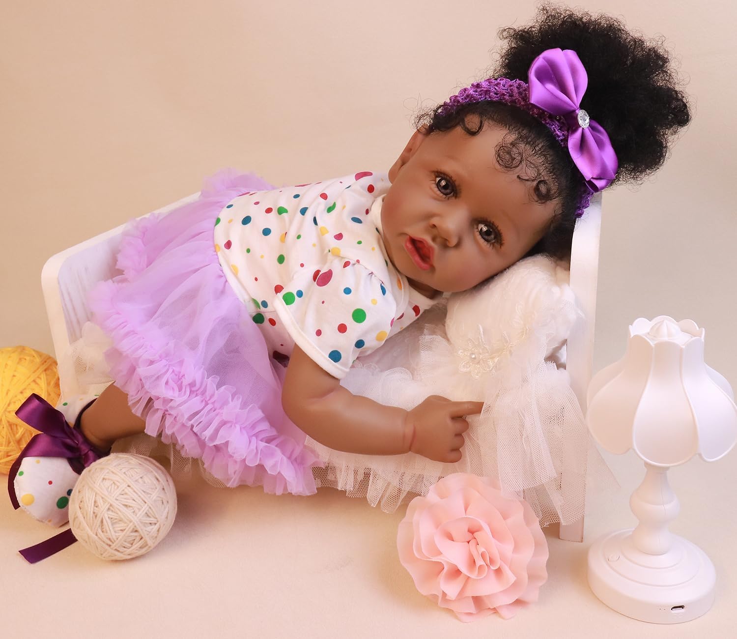 HOOMAI Realistic Reborn Baby Doll 228 Inch Soft Body
