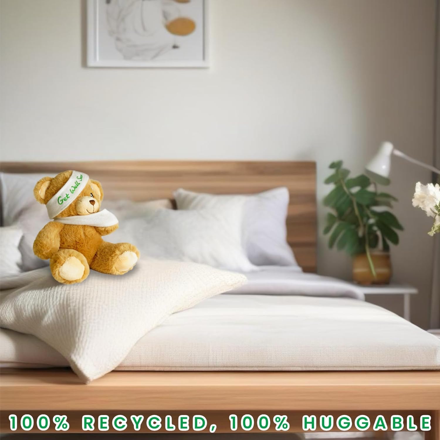Deluxe Paws Eco Plush Graduation Bear 100 Recycled