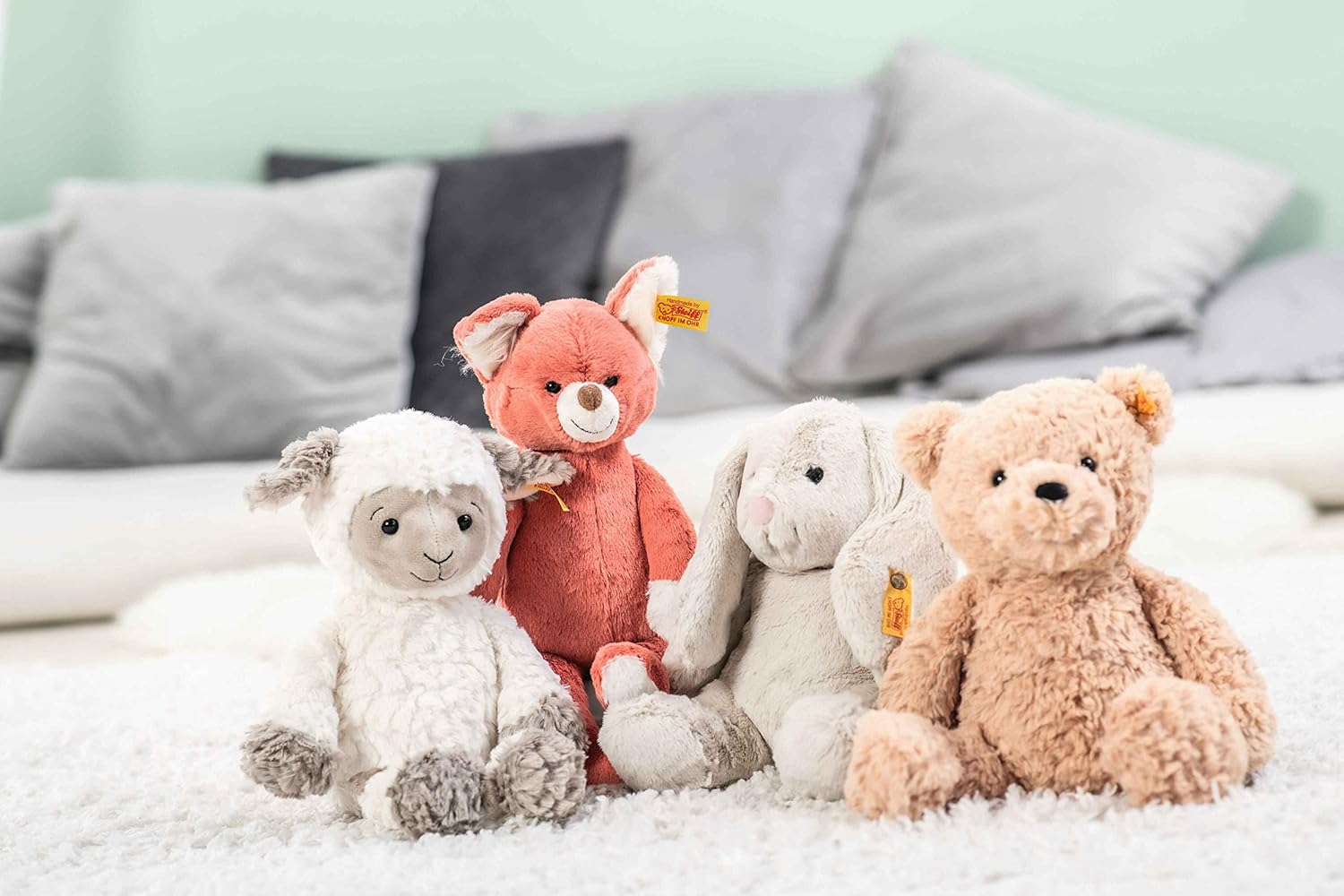 Steiff Jimmy Teddy Bear 12 Light Brown Premium Plush Toy
