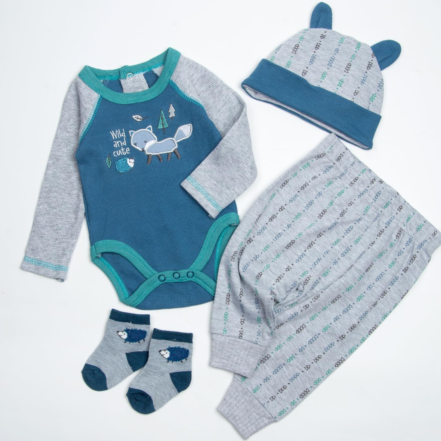 Pedolltree Reborn Baby Doll Clothes 4 Pcs Set