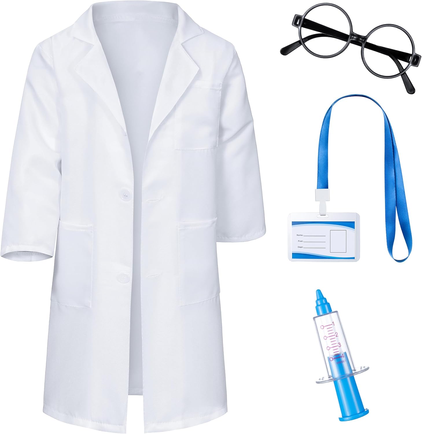 TOGROP Doctor Costume for Kids 3-12 Years 1
