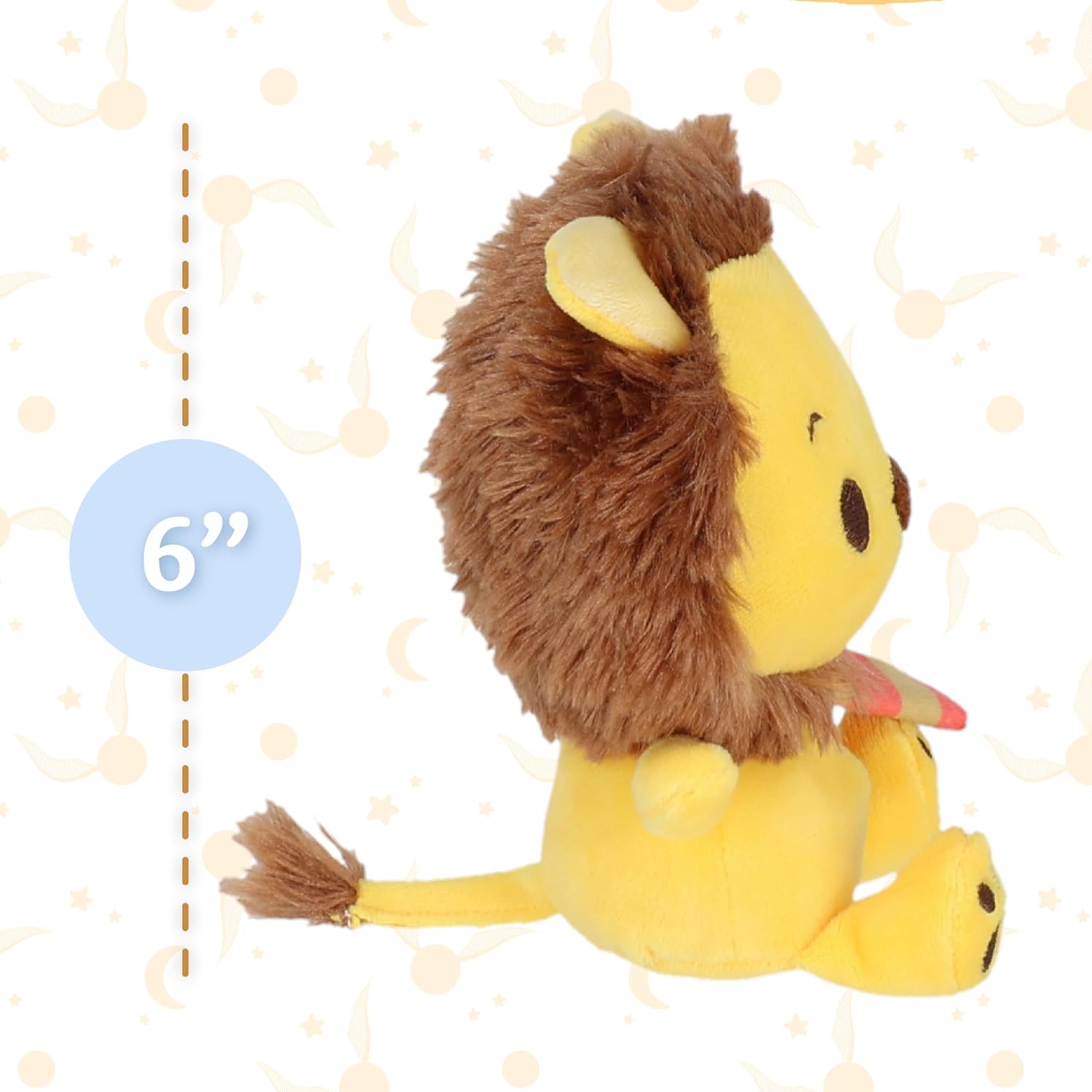 Harry Potter Gryffindor Lion Plush Stuffed Animal 6 Inches