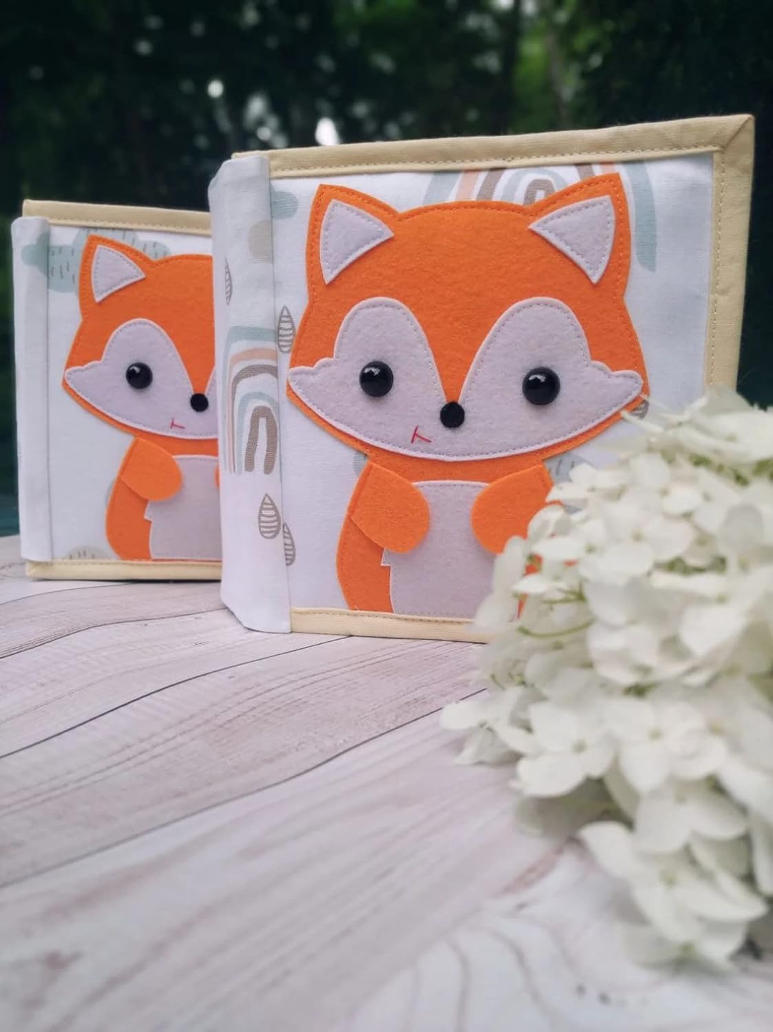 Quiet Baby Book with Animals and Vegetables
