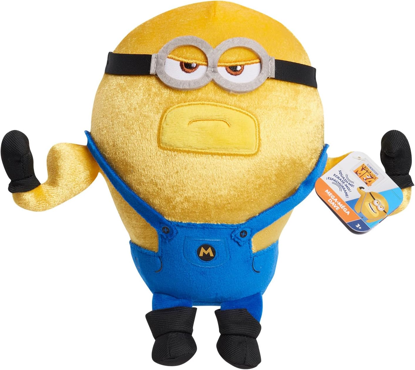 Just Play Squooshy Plush Mega Dave Minion