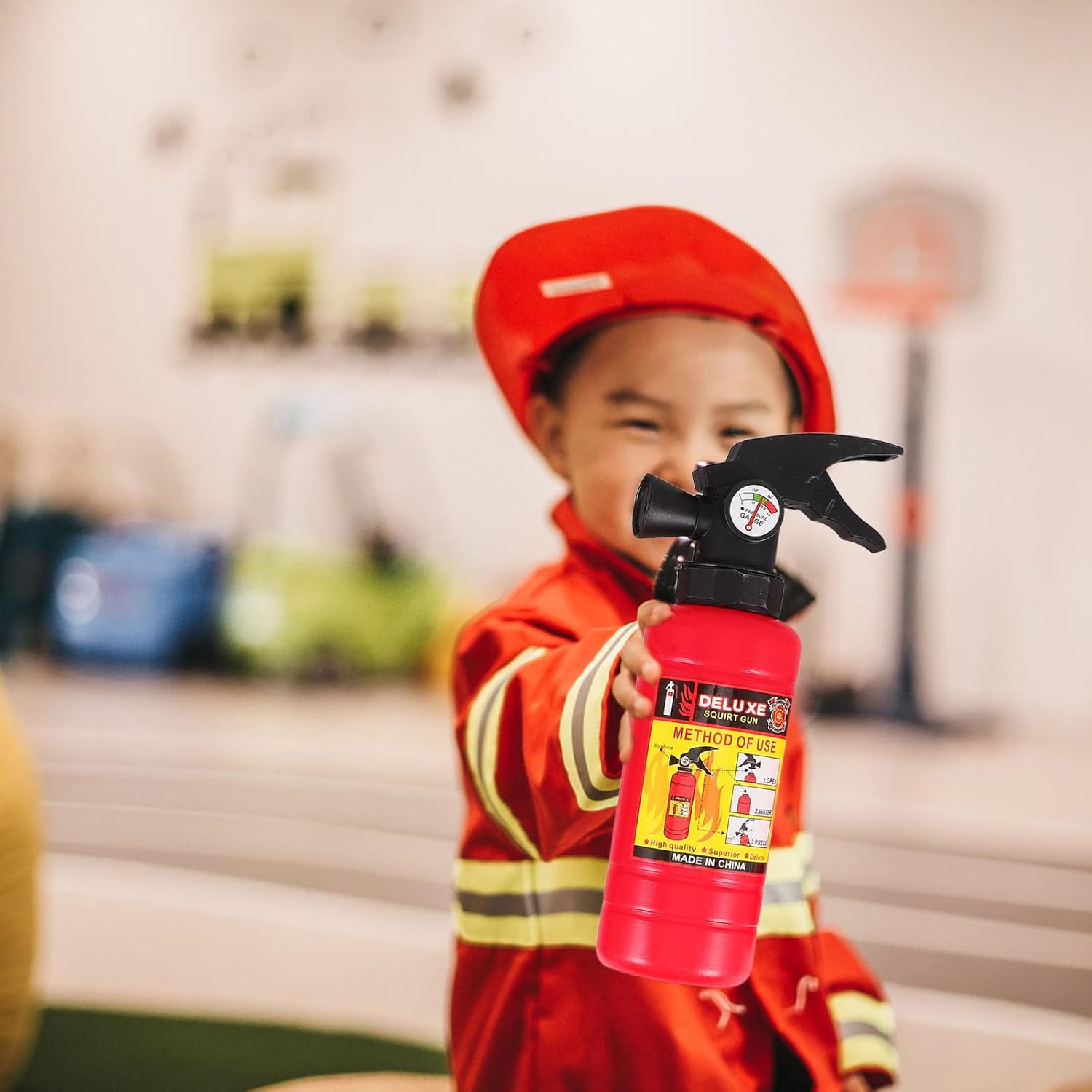 TOYANDONA Firefighter Toy Set for Kids