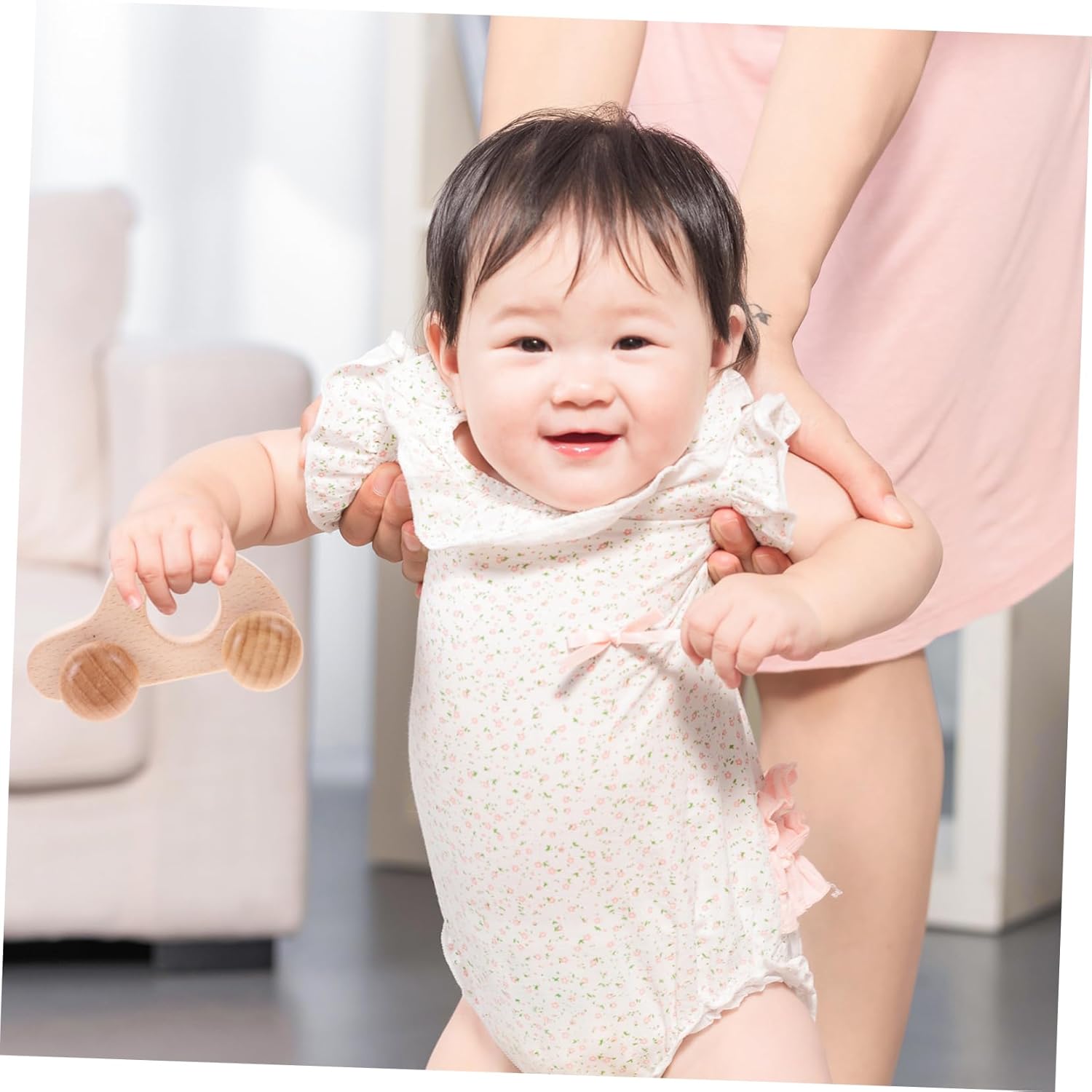 BESPORTBLE Wooden Push Car for Newborns