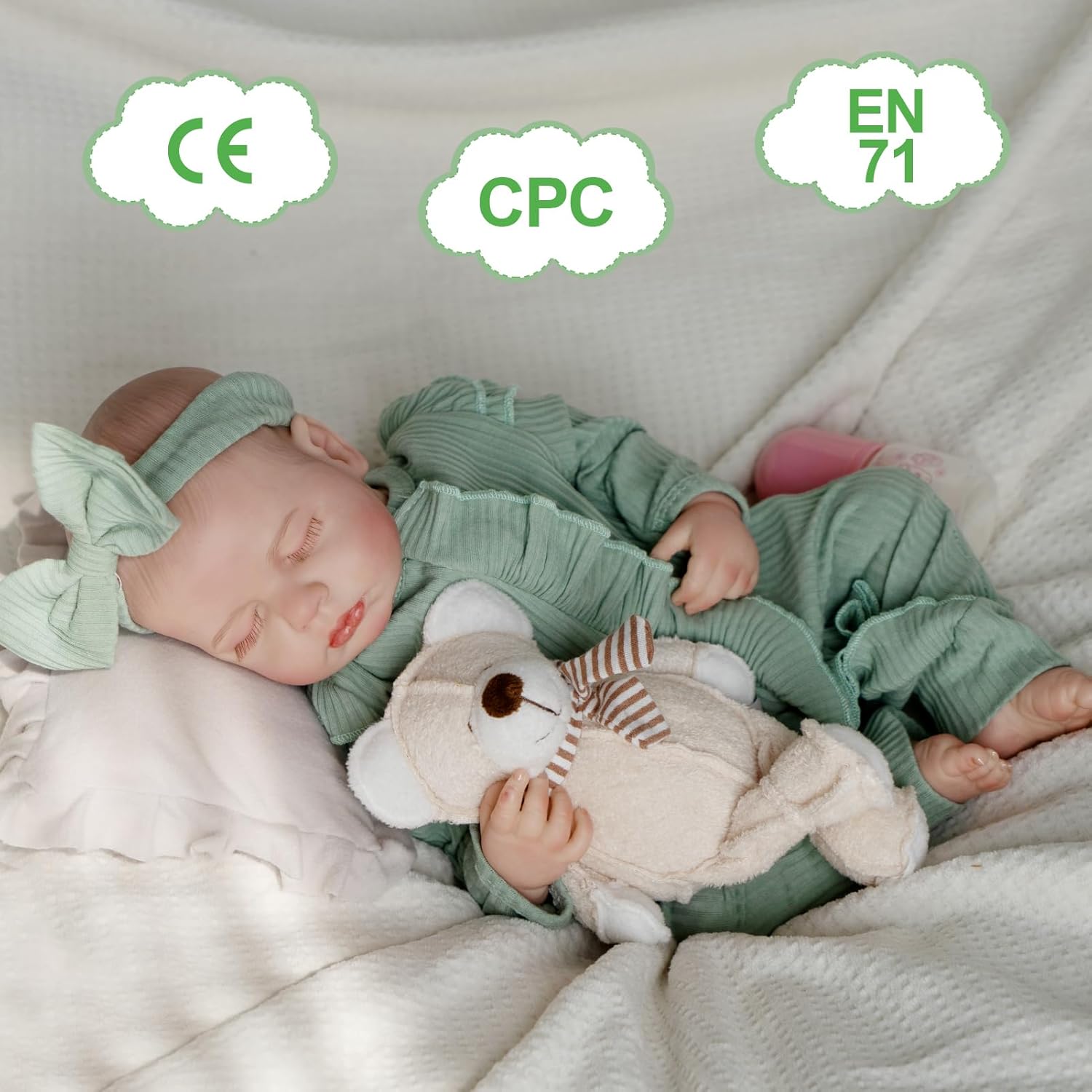 Jirachi 18 Inch Reborn Baby Doll Realistic