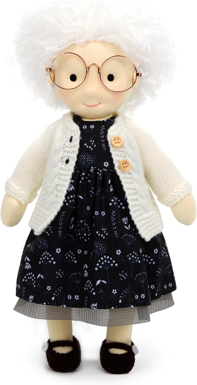 Handmade Soft Girl Rag Doll - Ella 12 for Kids