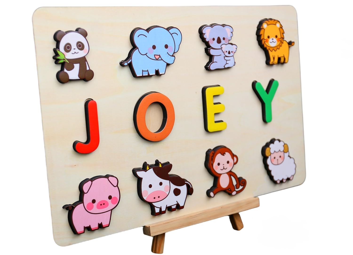 Personalized Wooden Name Puzzles for Kids