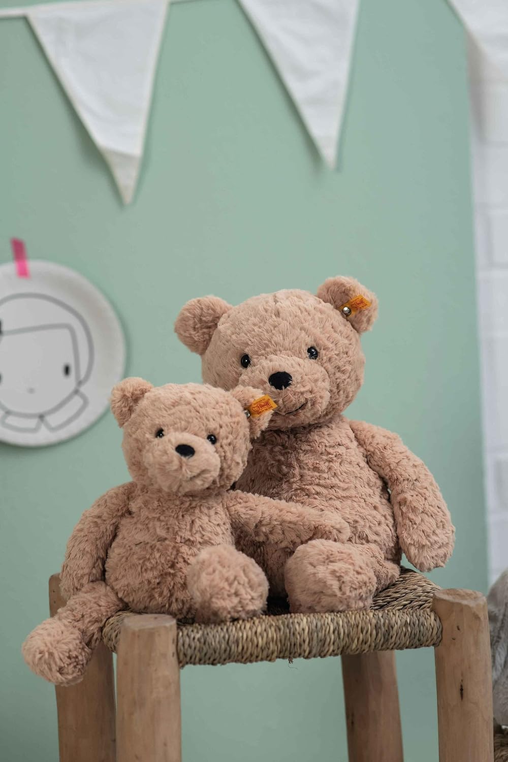 Steiff Jimmy Teddy Bear 12 Light Brown Premium Plush Toy