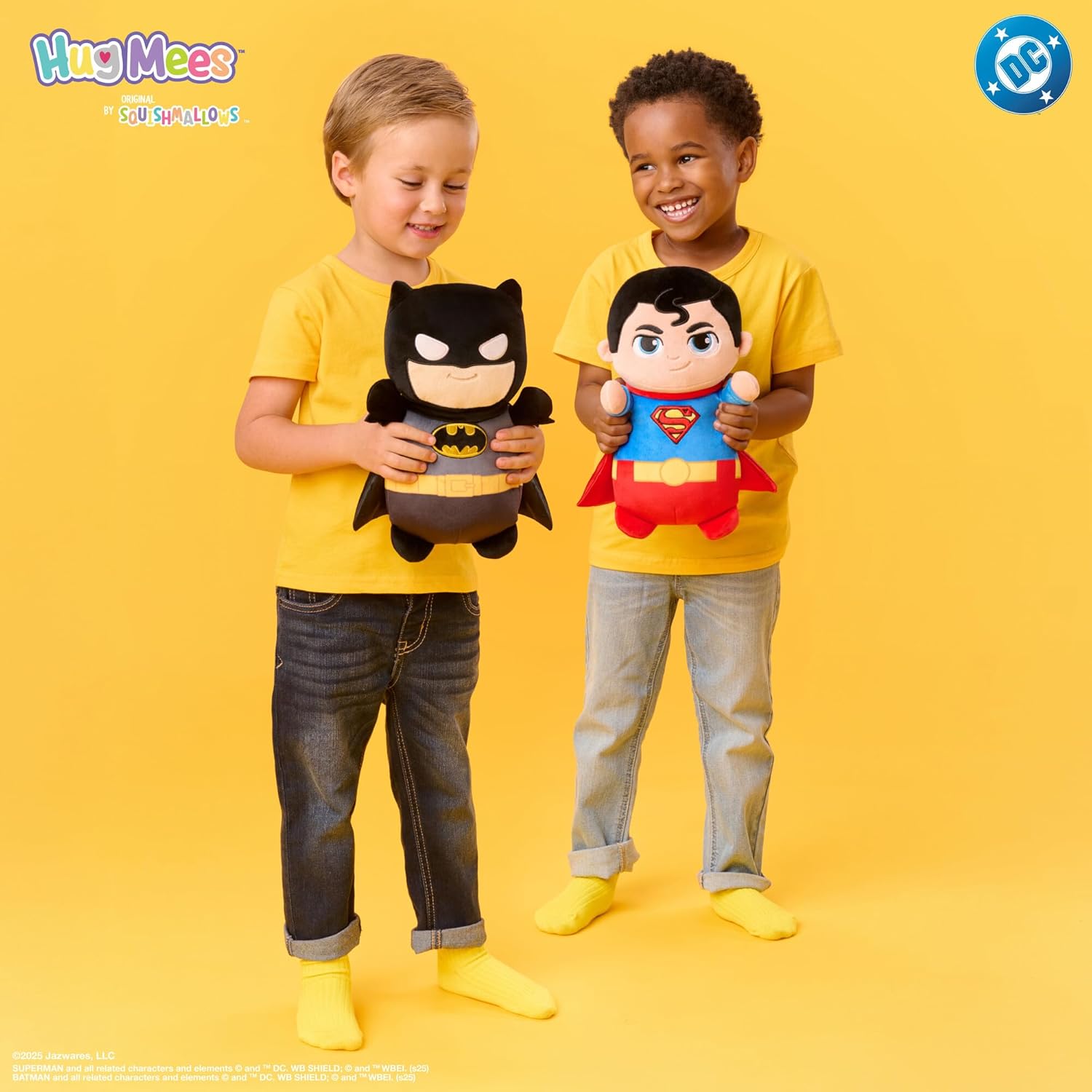 Squishmallows Original DC Batman HugMees Plush 10in