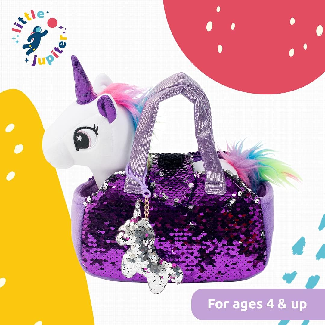 Little Jupiter Plush Unicorn Playset - 3 Piece Set