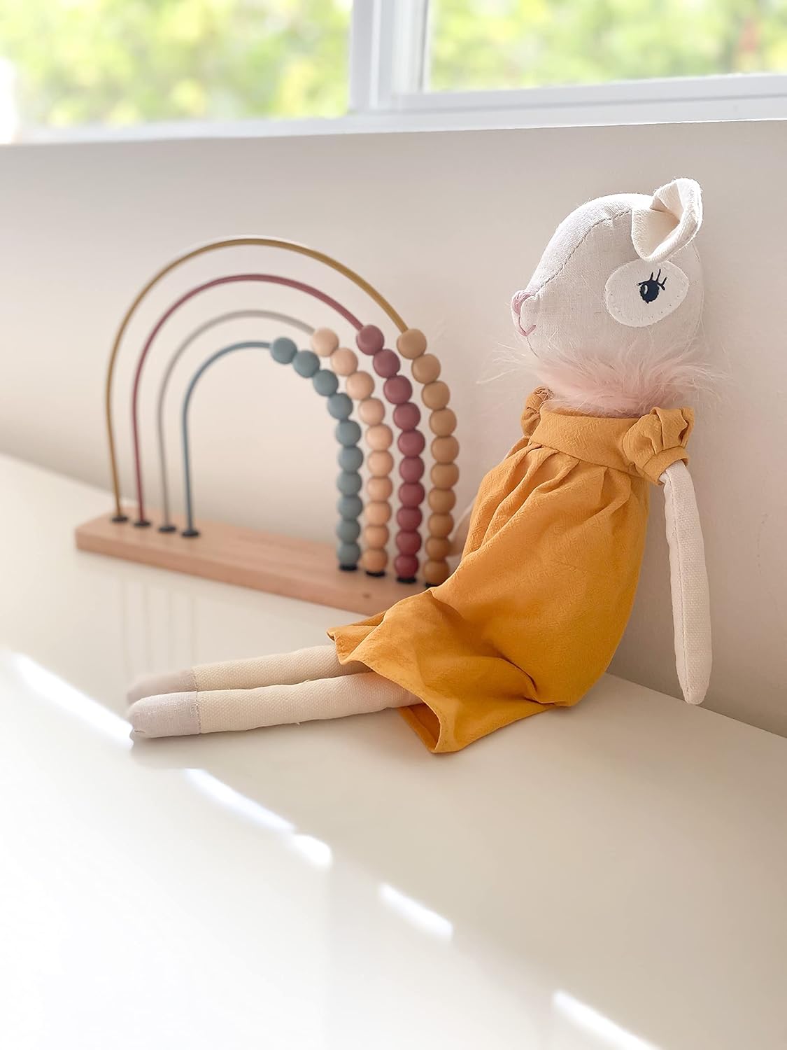MON AMI Bambi Deer Plush Toy - 17 Soft Stuffed Animal for Kids