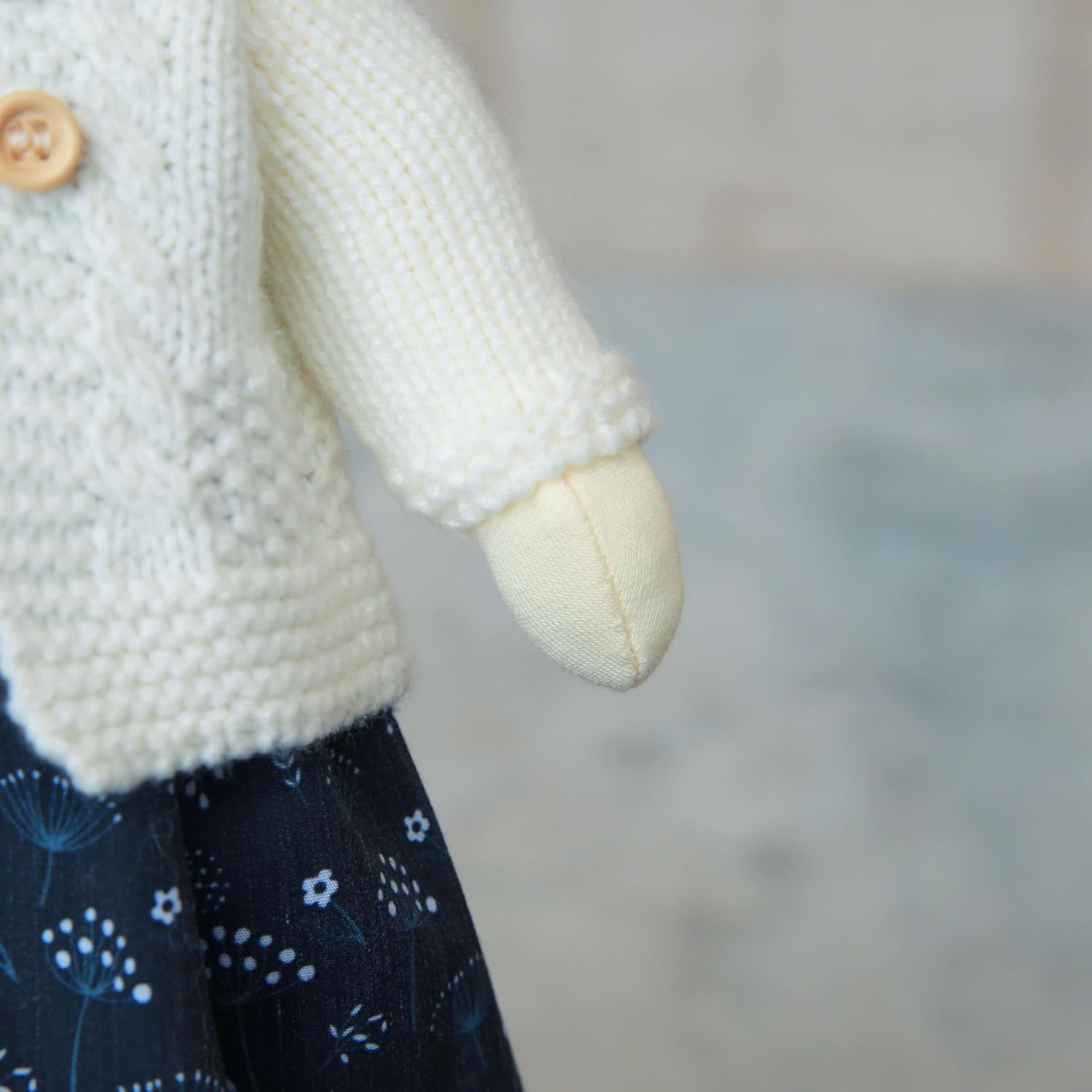 Handmade Soft Girl Rag Doll - Ella 12 for Kids