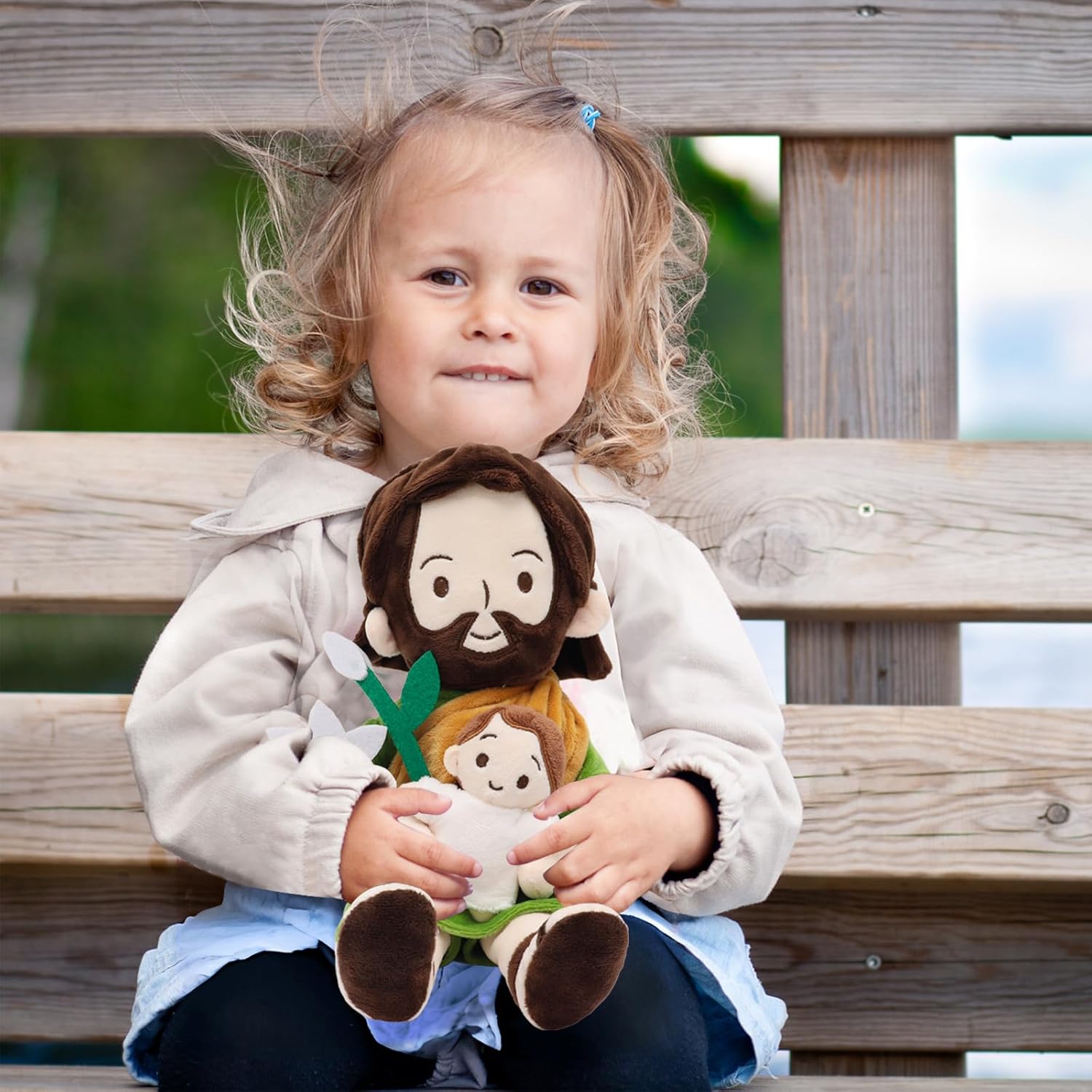 Yelakey St Joseph Plush Jesus Doll Christian Gift