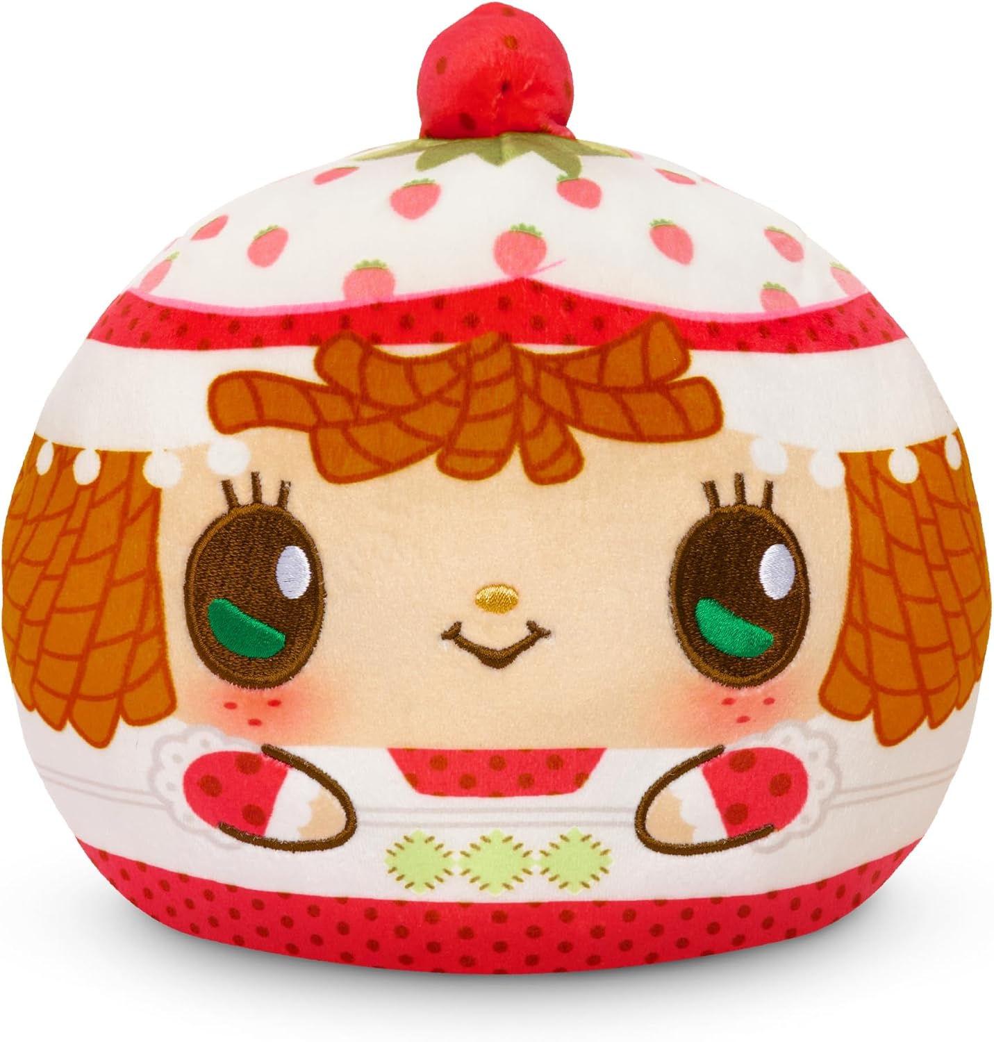 TeeTurtle Strawberry Shortcake Reversible Plushie - Cute Kawaii 6 Inch Scented Toy