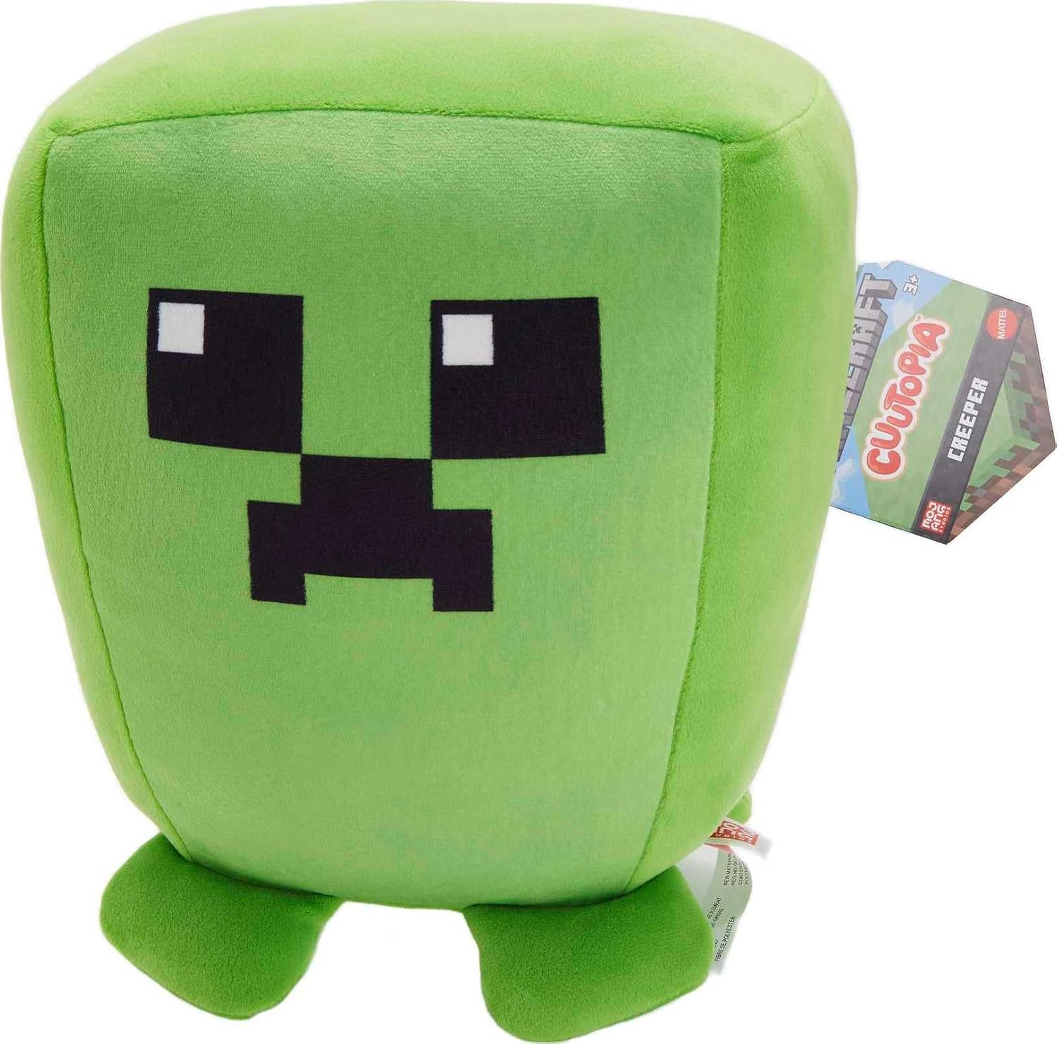Mattel Minecraft Cuutopia Creeper Plush Figure
