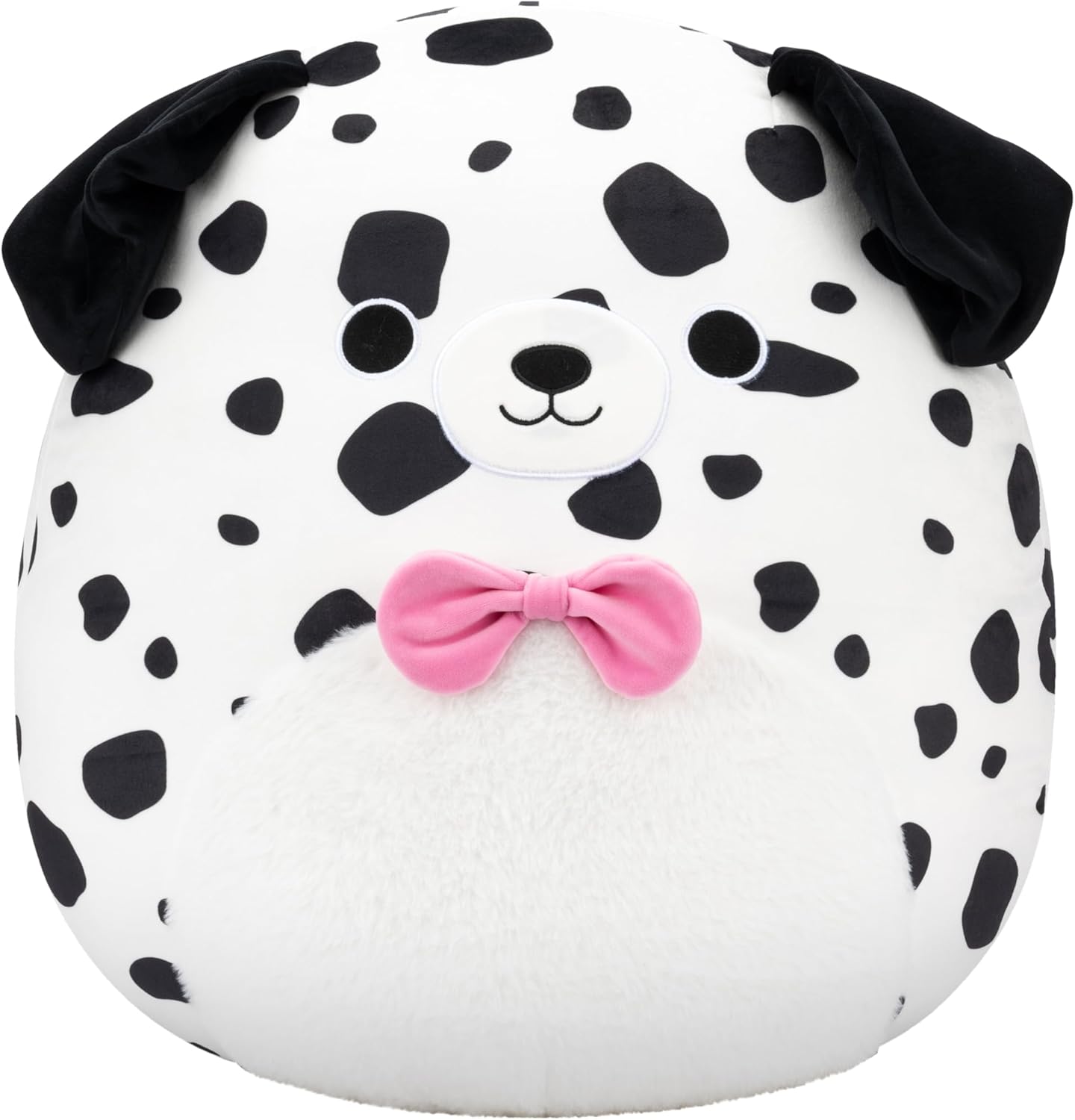 Squishmallows Original 20in Dustin Dalmatian with Bowtie