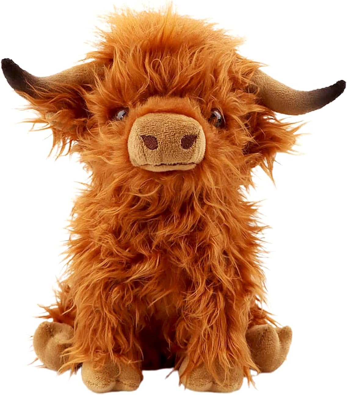 Rivoeis 105 Inch Highland Cow Plush Toy
