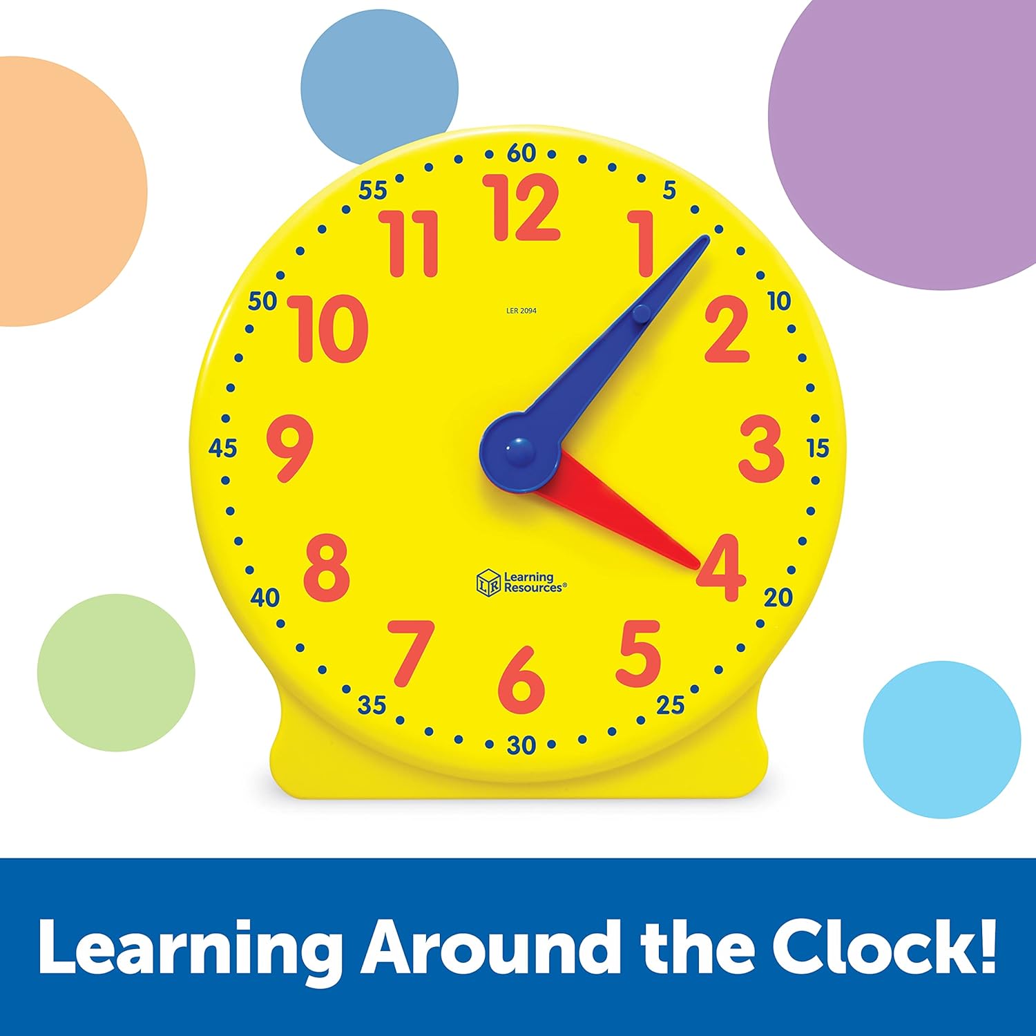Learning Resources Big Time Learning Clock for Ages 5 1