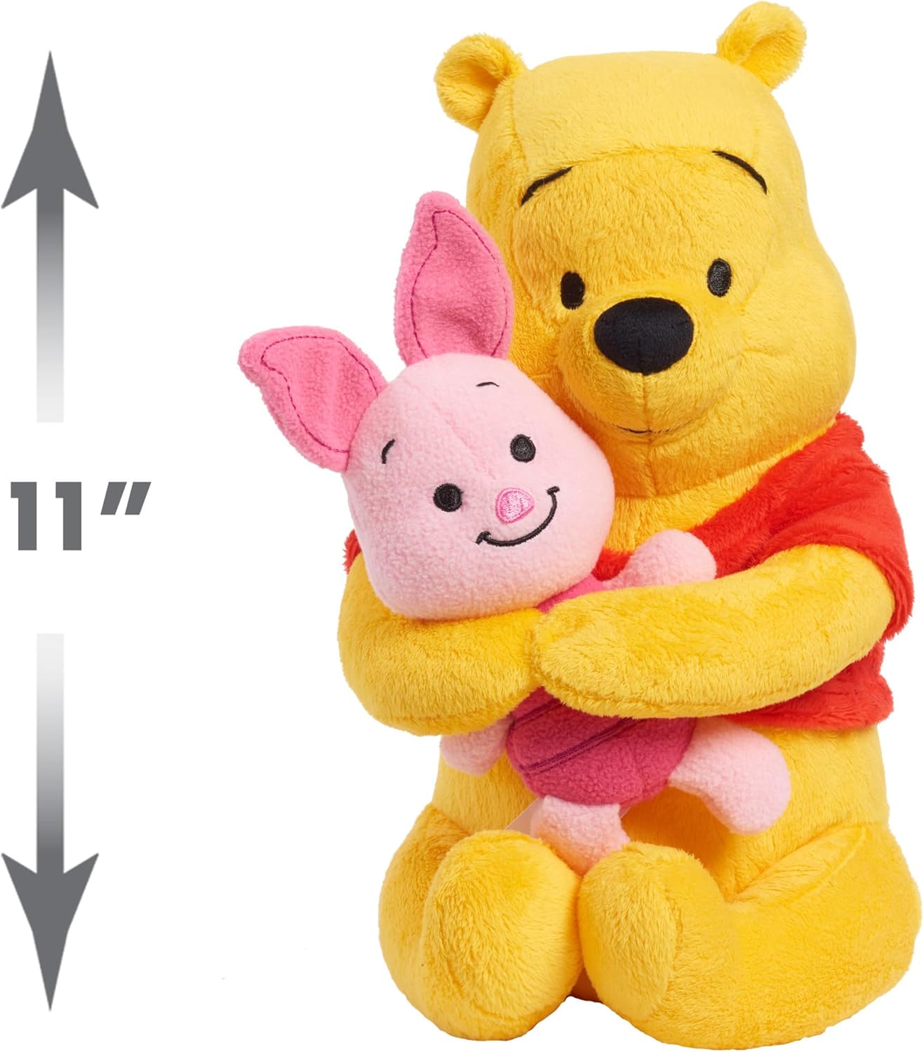 Disney Classics Lil Friends Winnie the Pooh and Piglet Plush Stuffed Animal