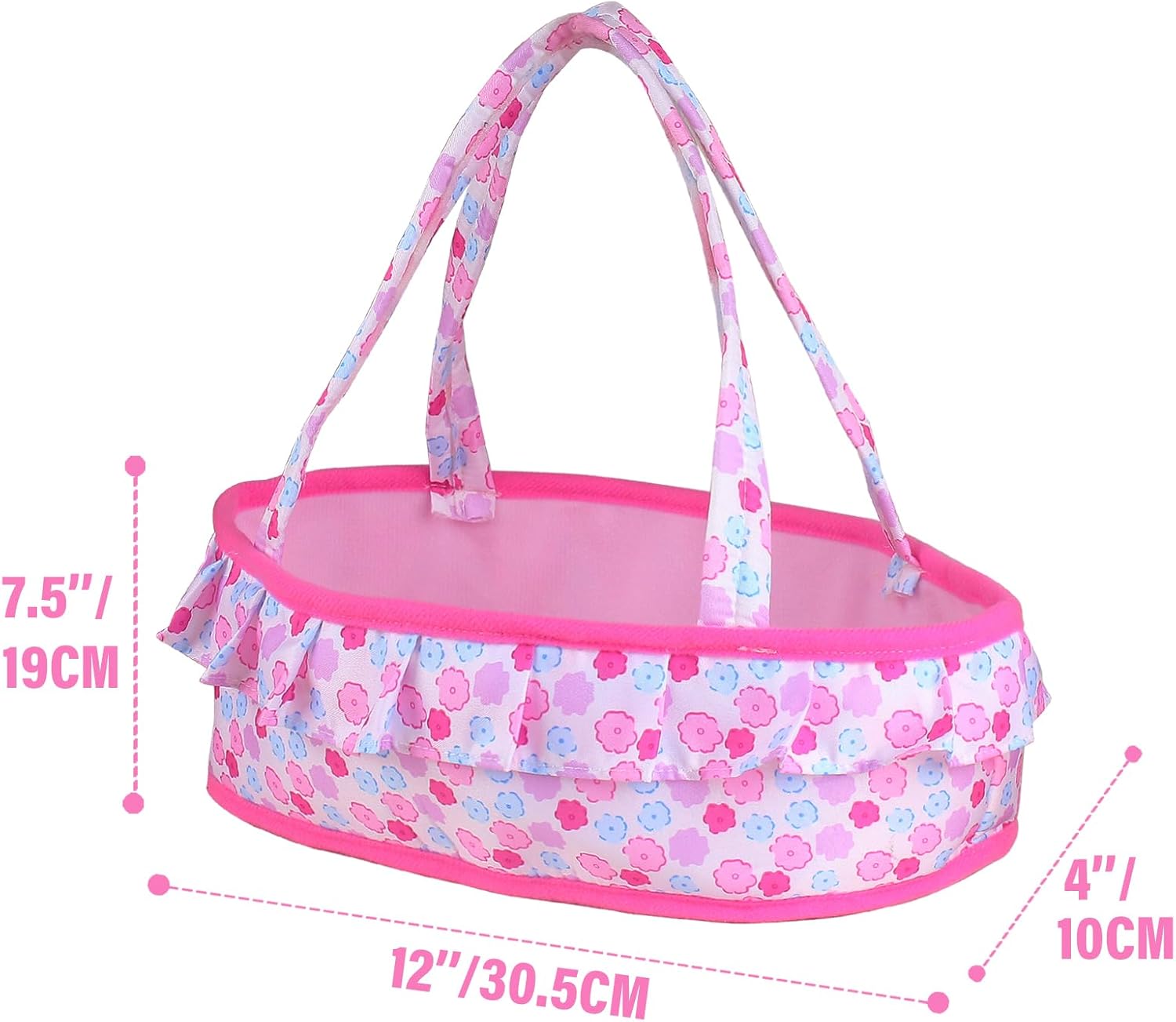 Young Buds Baby Doll Cradle Bassinet Carry Bag