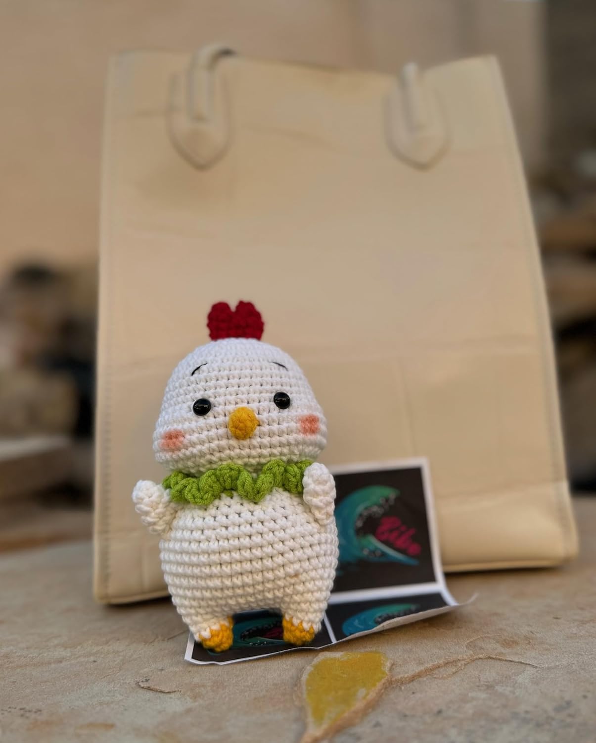 Handmade Crochet Baby Chick Stuffed Animal