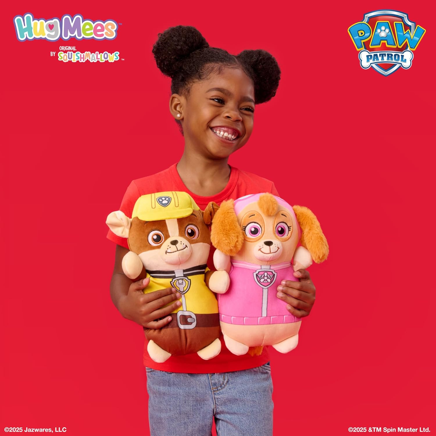Squishmallows Original Paw Patrol Rubble HugMees 10in Plush