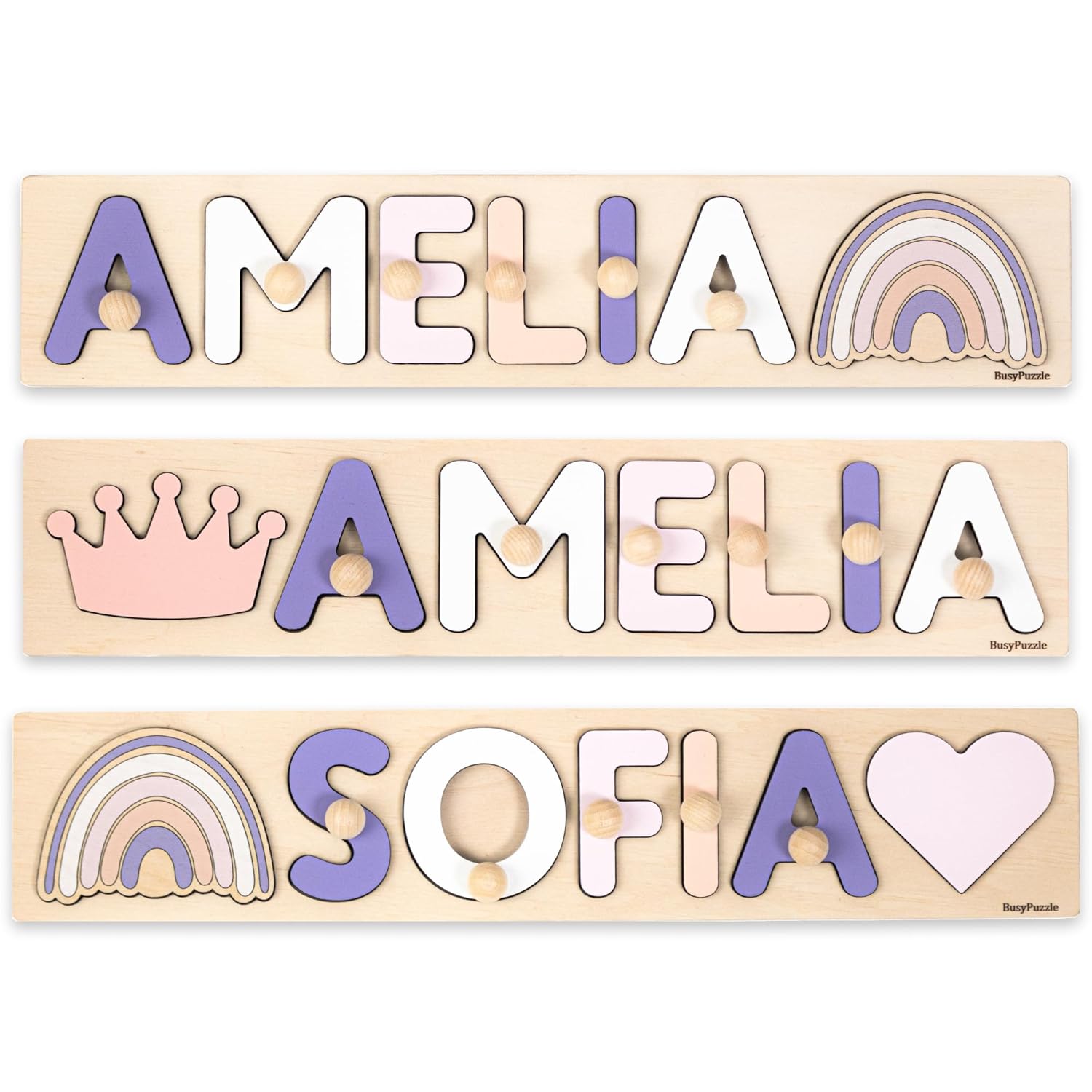 Personalized Name Puzzle for Kids and Babies
