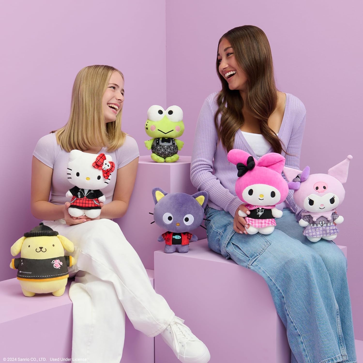 Hello Kitty Red Punks Plush - Ages 6