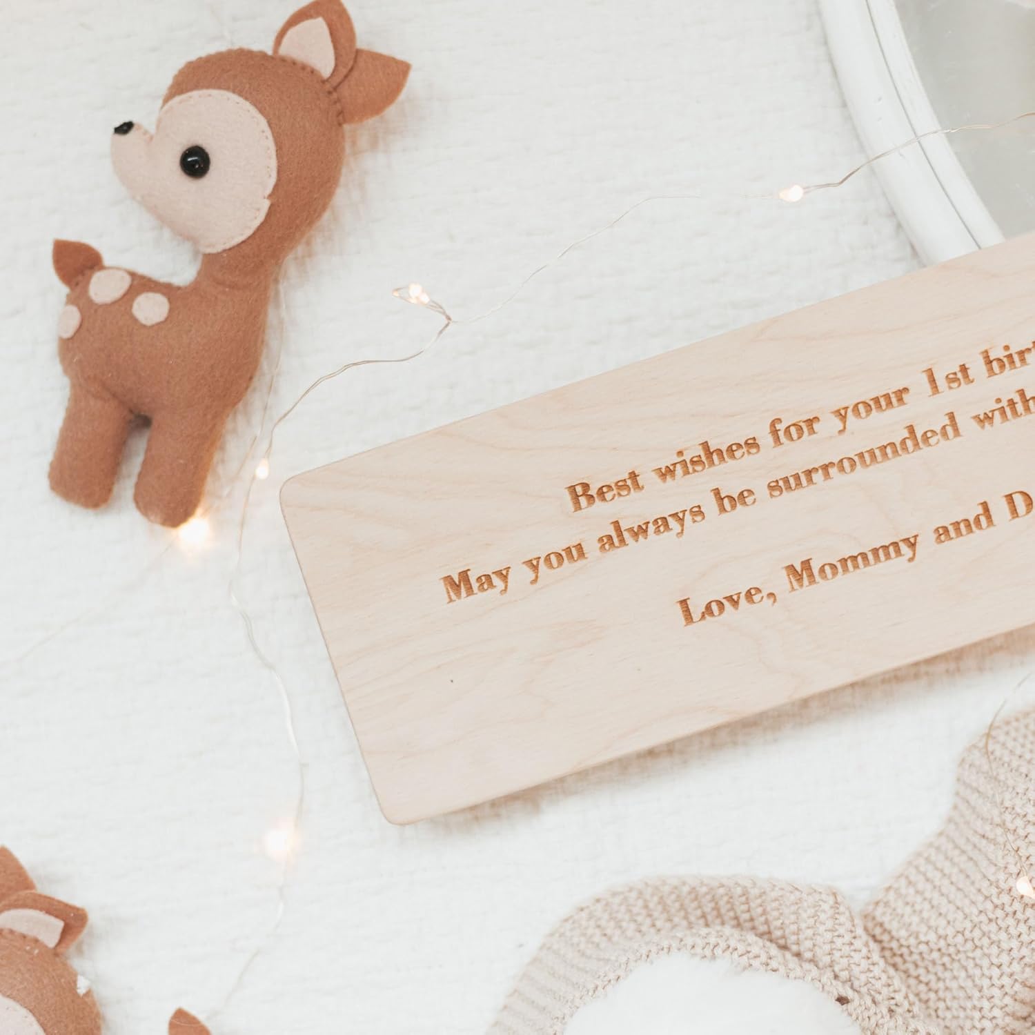 Personalized Wooden Name Puzzle For 1 Year Olds