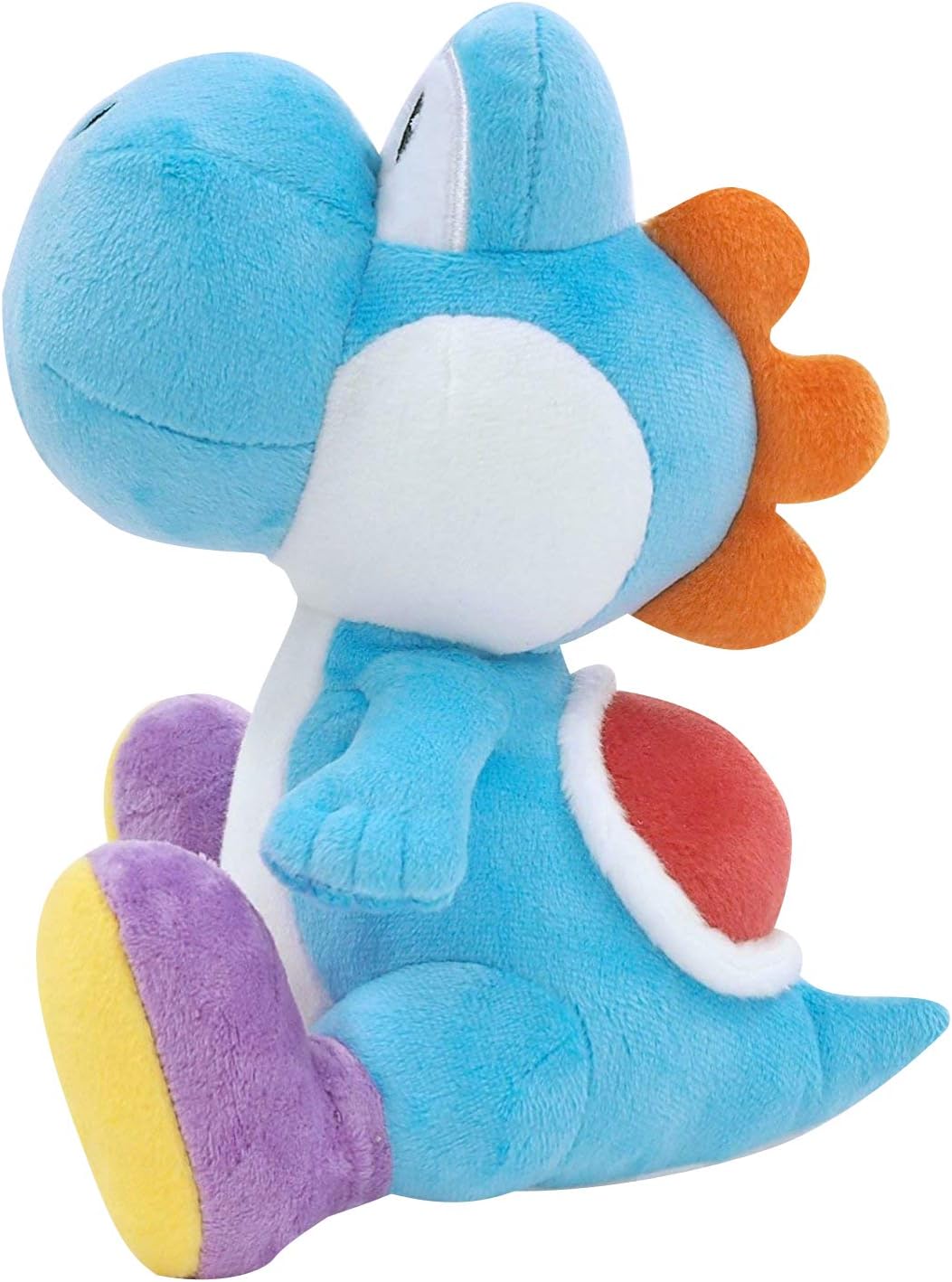 Little Buddy 1219 Super Mario Light Blue Yoshi Plush Toy 7 Inches