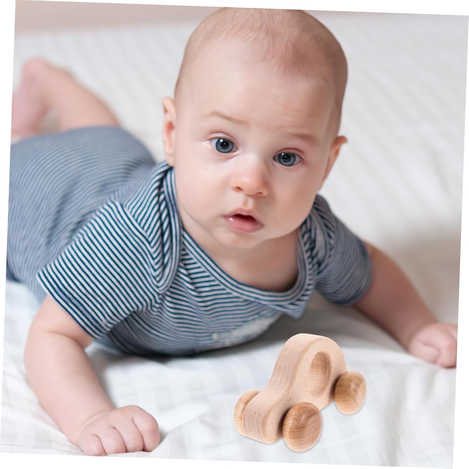 BESPORTBLE Wooden Push Car for Newborns