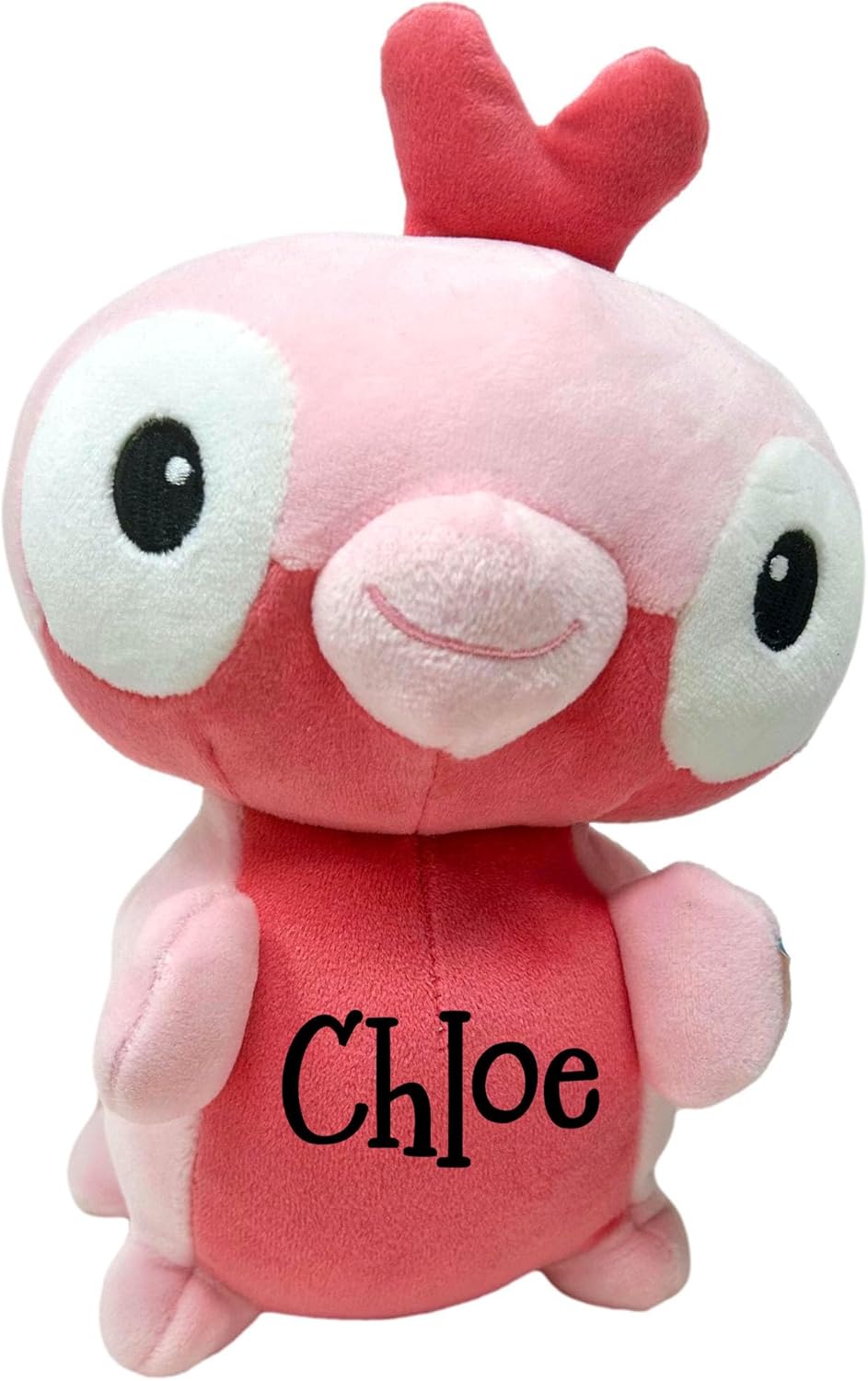 Fiesta Toys Personalized Pink Caterpillar Plush Stuffed Animal - Valentines Day Gift