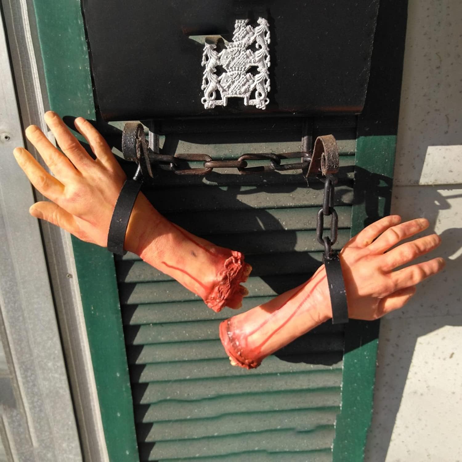 XONOR Fake Bloody Hands for Halloween Decor
