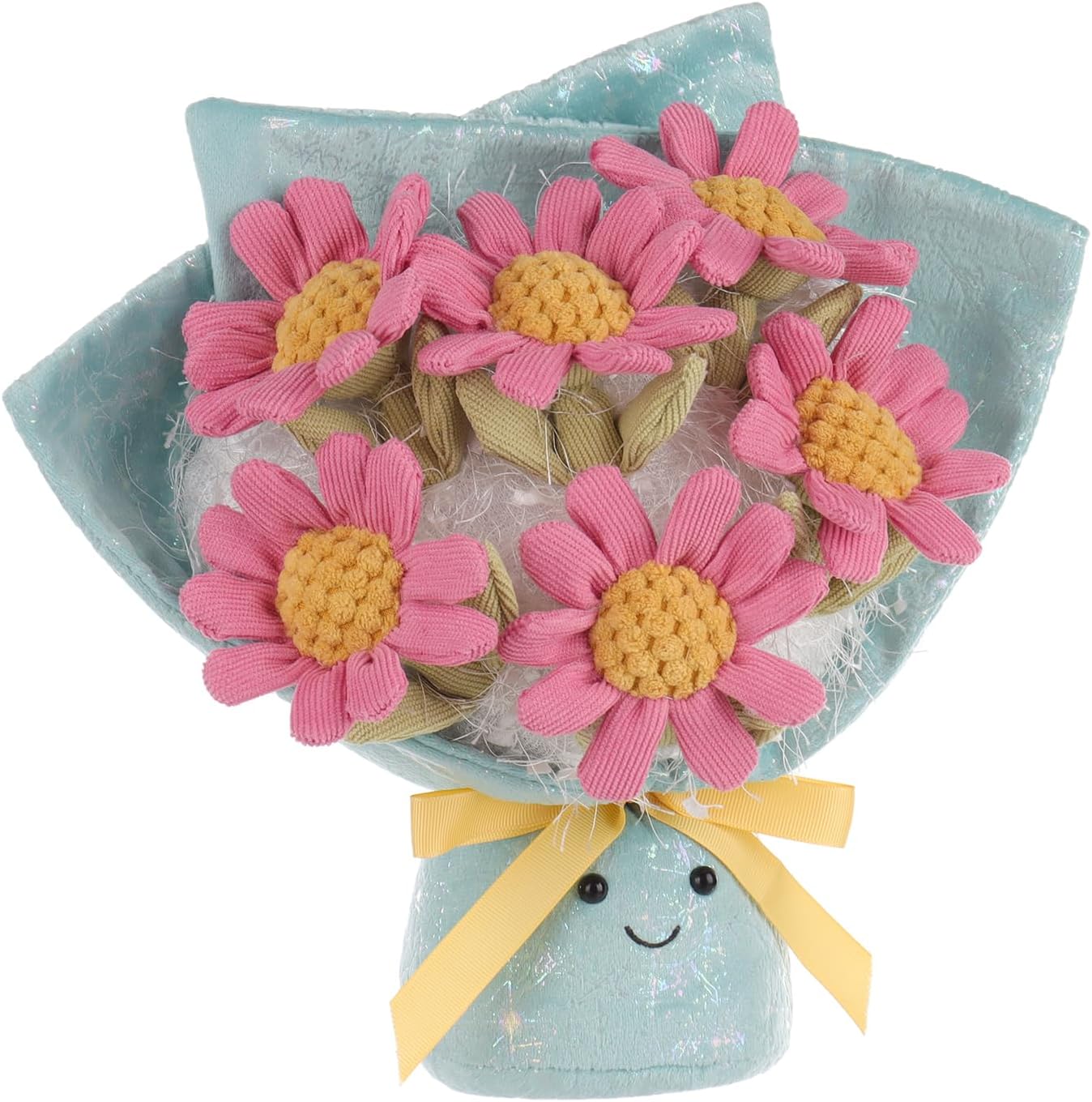 Apricot Lamb Calliopsis Bouquet Stuffed Animal for Kids