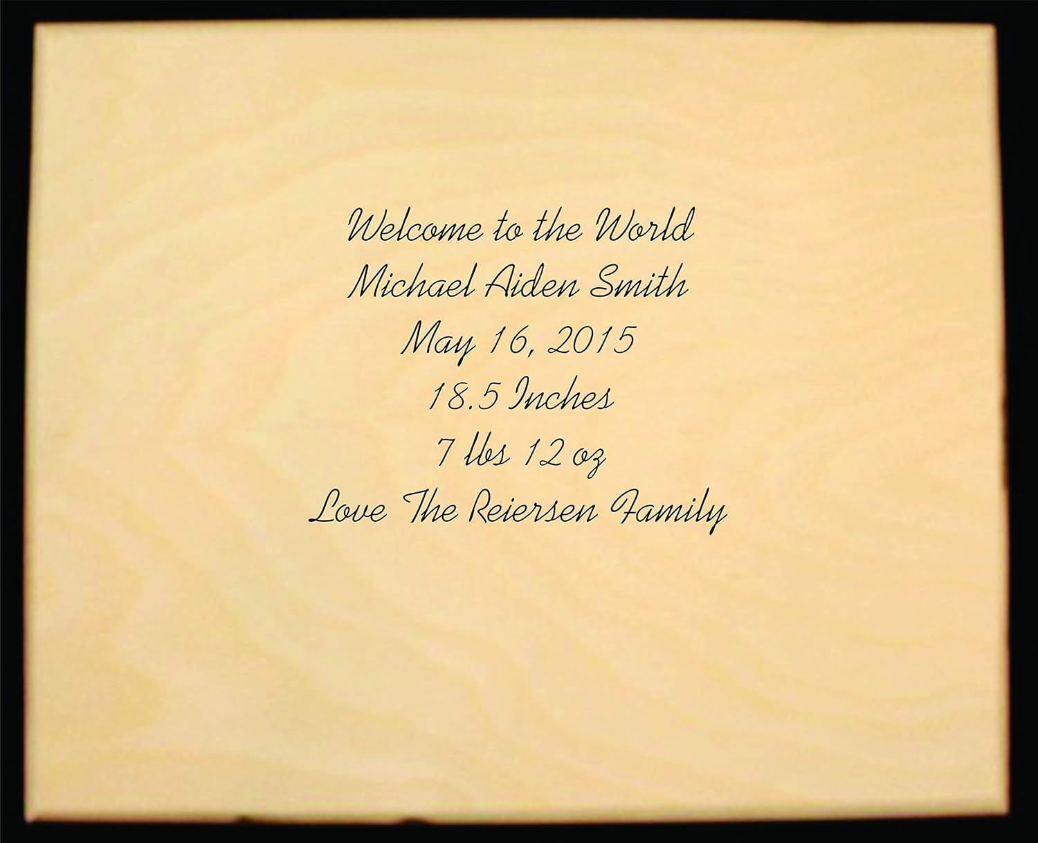 Personalized Name Forest Animals Puzzle Stool