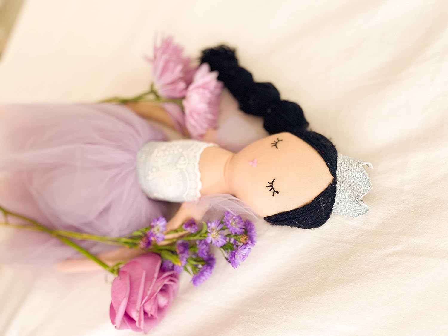MON AMI Princess Violette 22 Inch Plush Doll