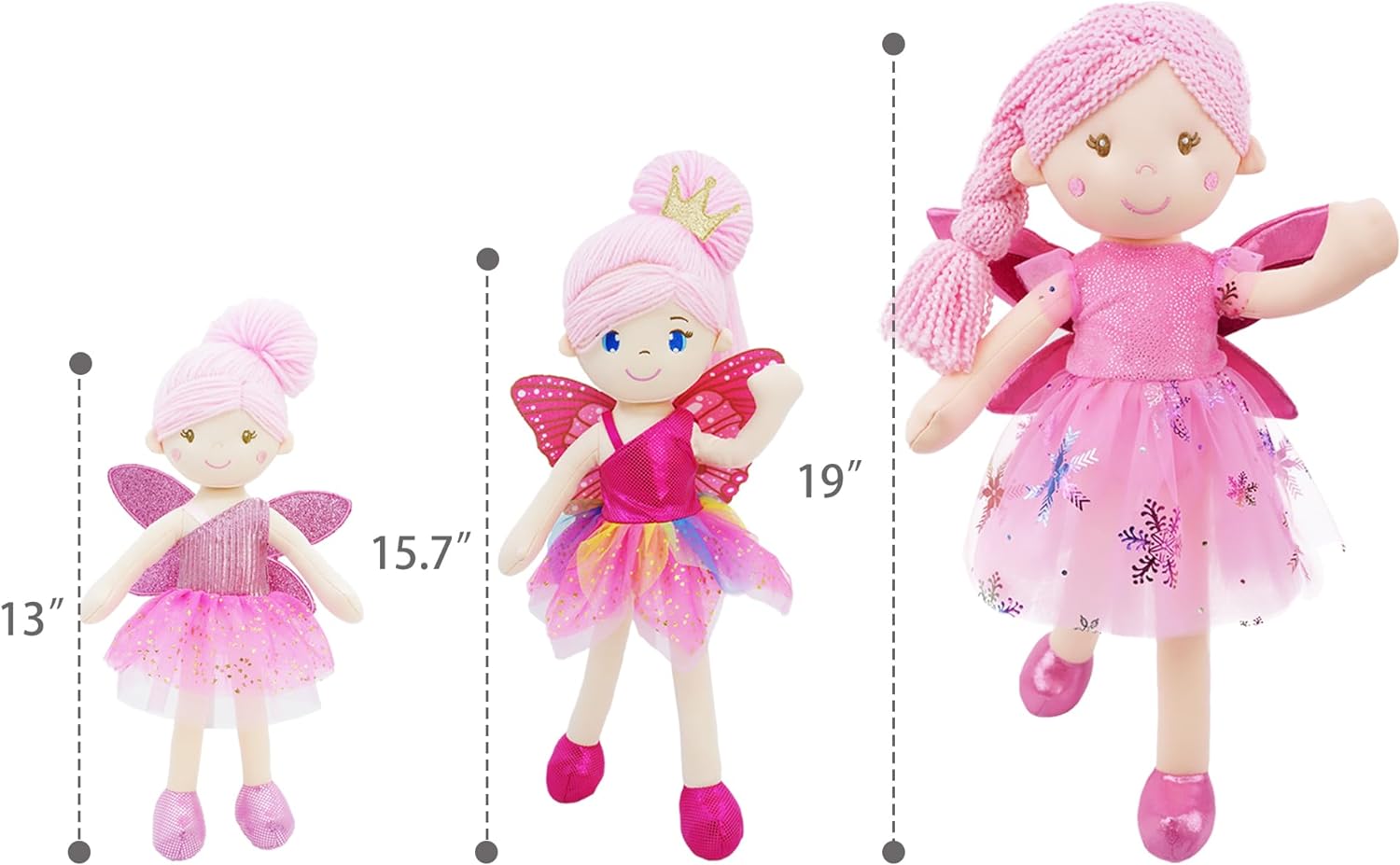 June Garden 16 Enchanted Fairy Doll Yaritza - Purple Wings and Outfit
