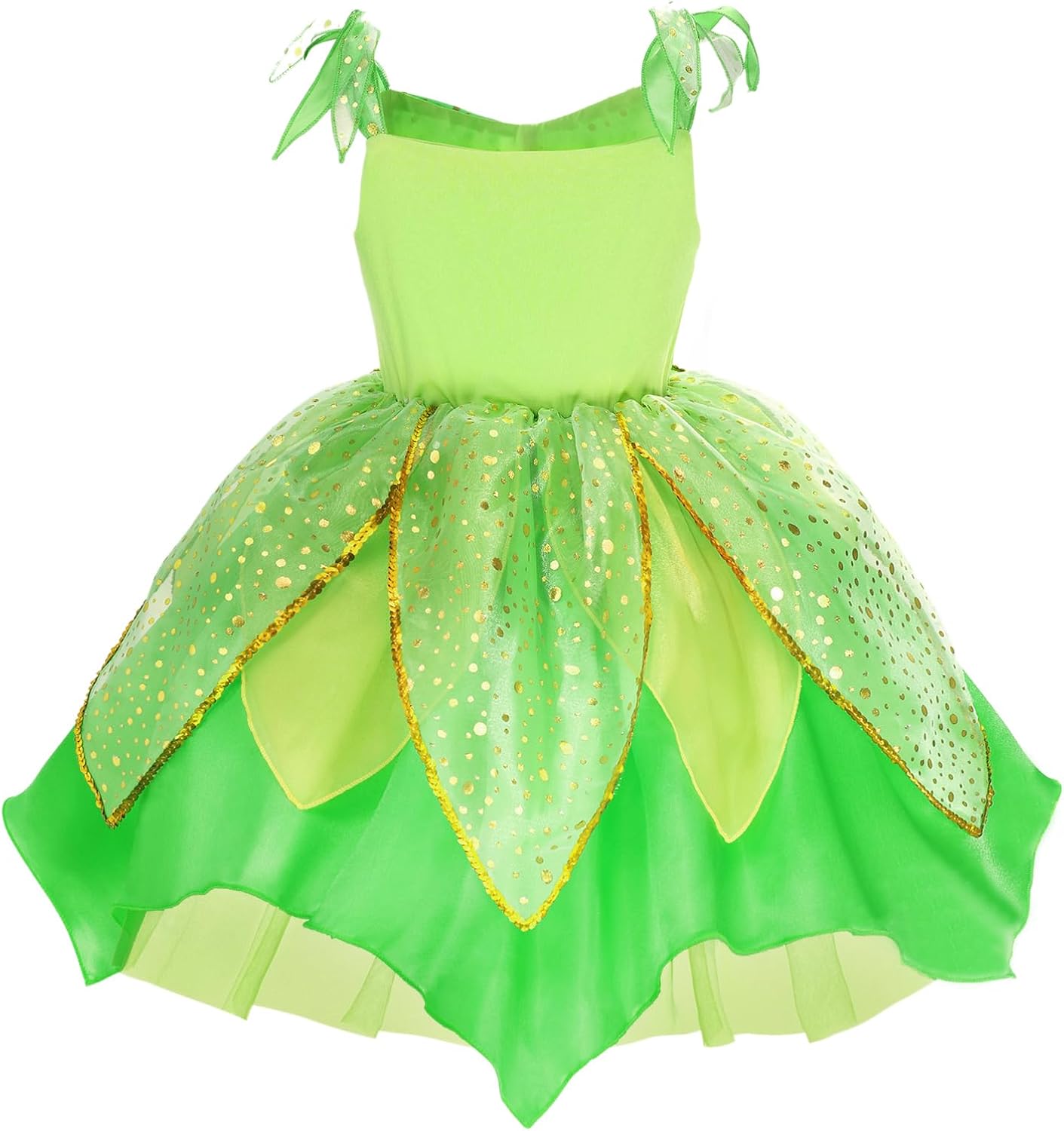 KSISUSH Fairy Costume Princess Dress with Wing Accessories