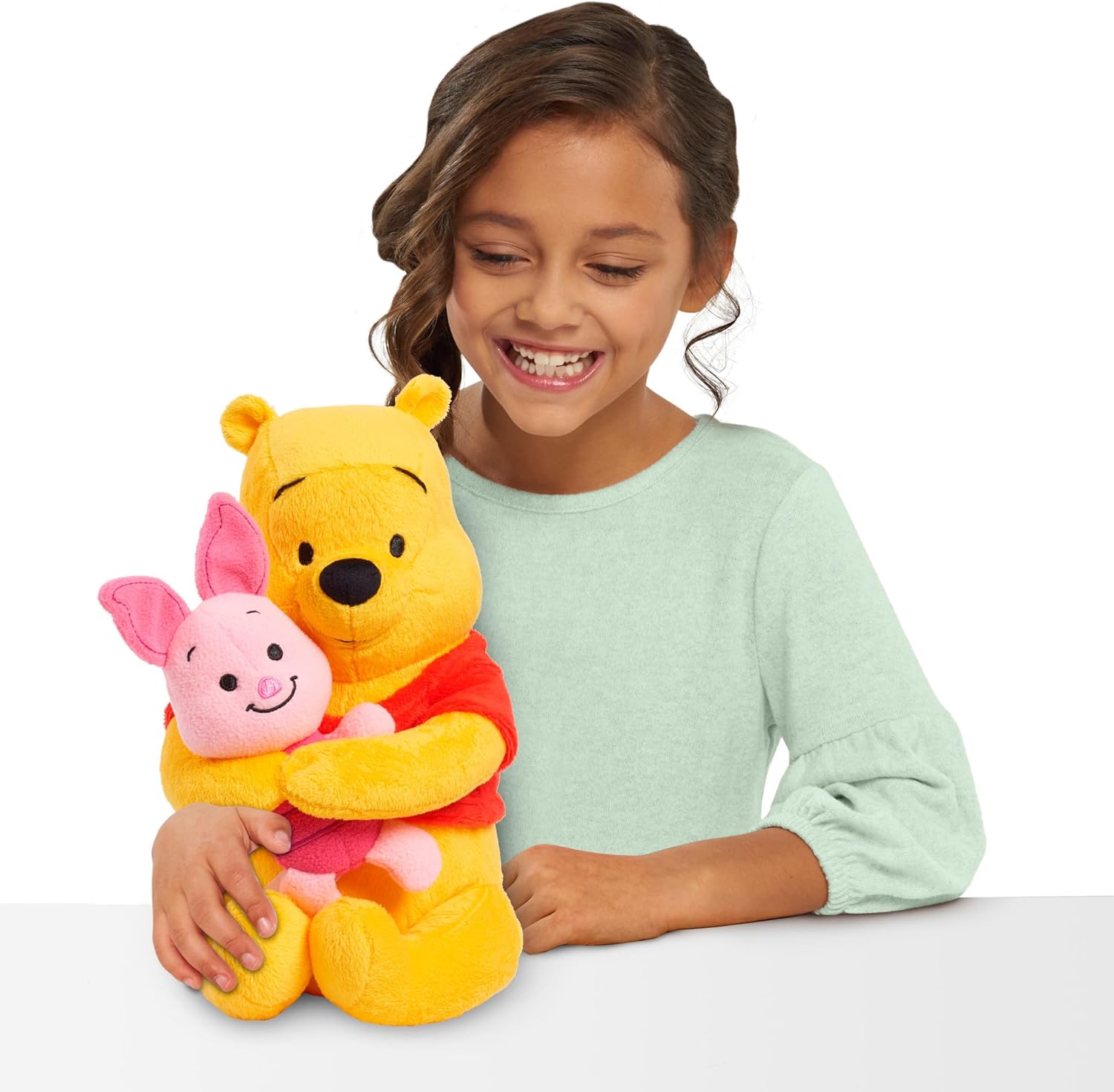 Disney Classics Lil Friends Winnie the Pooh and Piglet Plush Stuffed Animal
