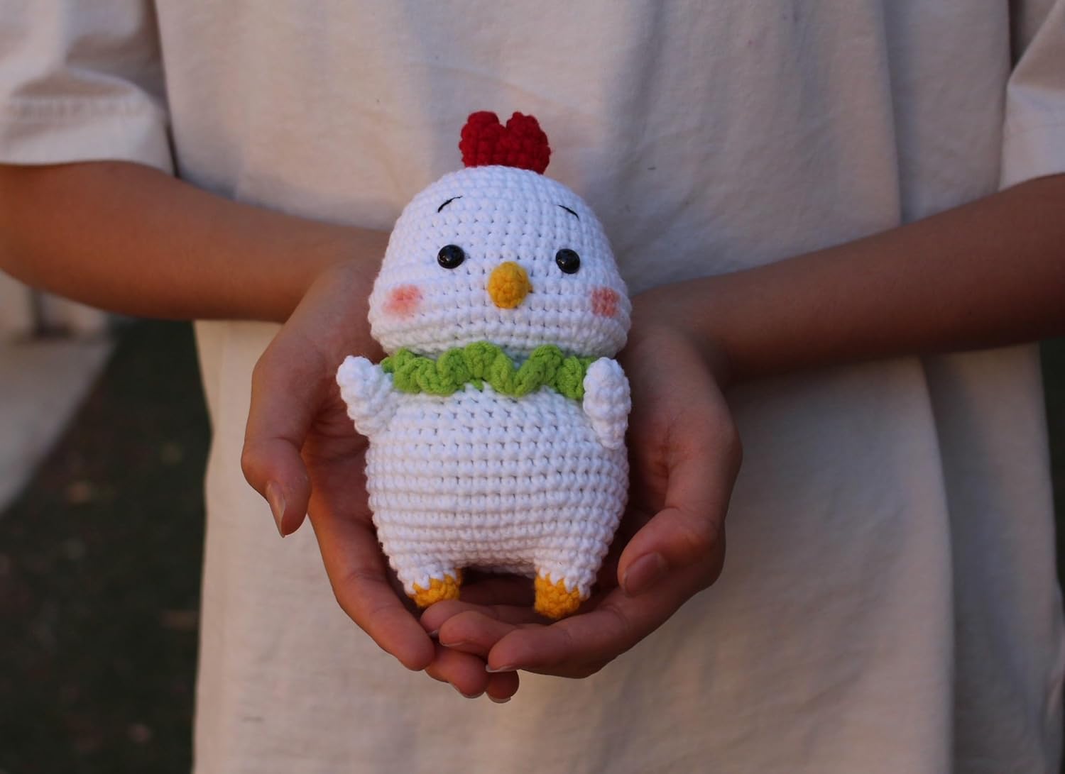 Handmade Crochet Baby Chick Stuffed Animal