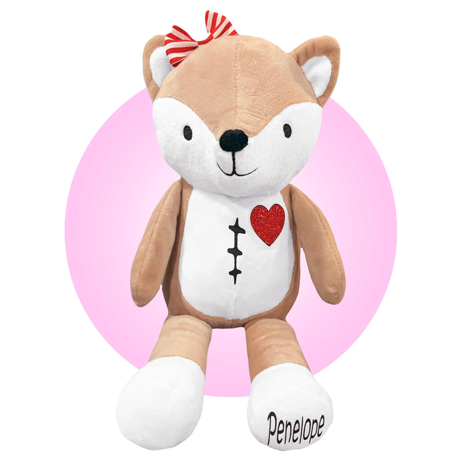 Customized 14 Fox Scar Buddy - Heart Surgery Gift for Kids