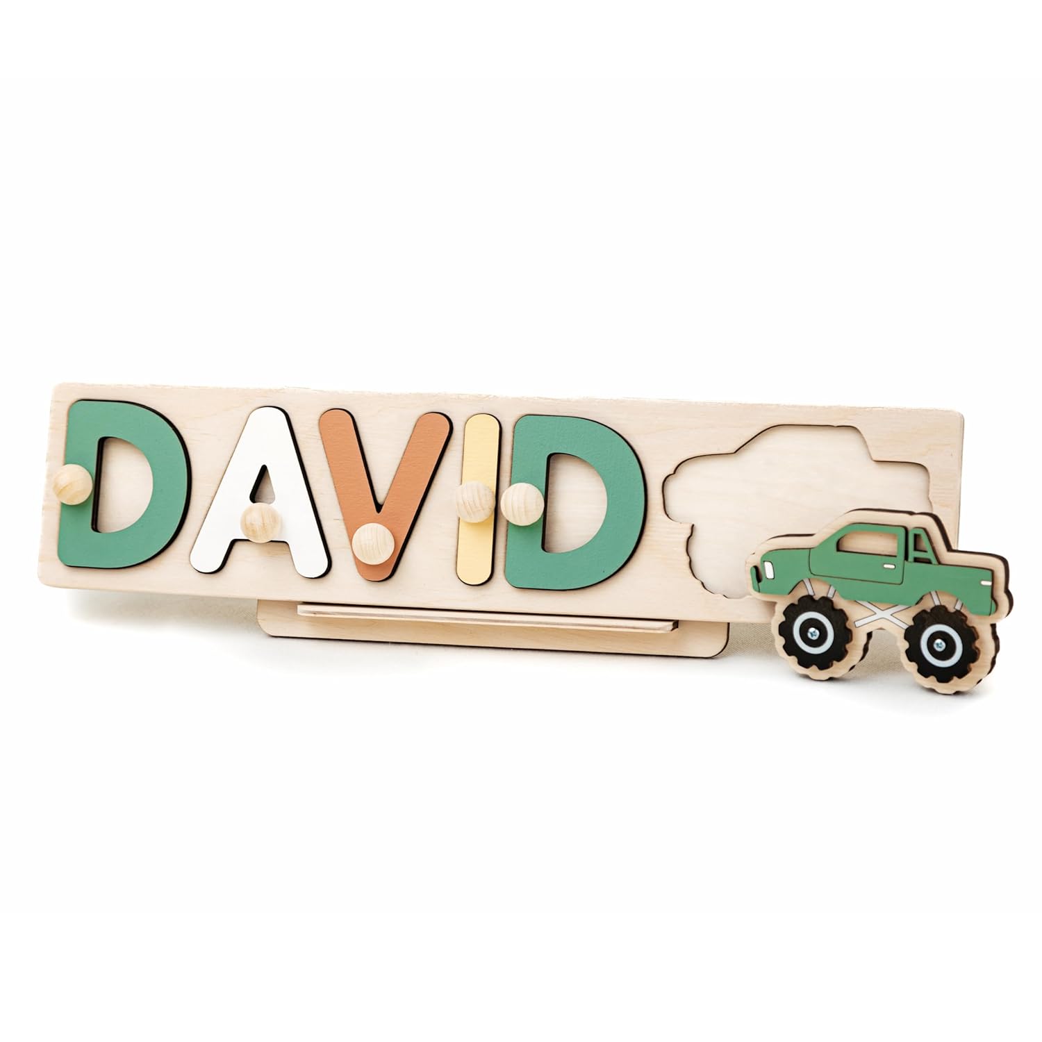 Personalized Wooden Name Puzzle for Baby 1