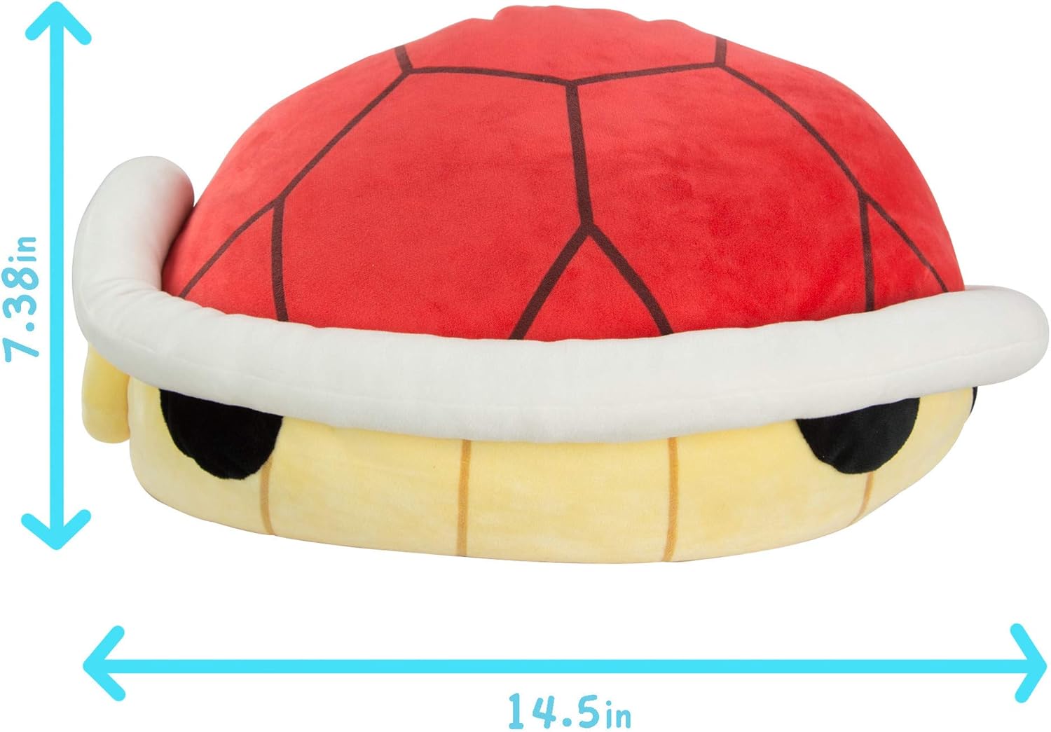 Club Mocchi-Mocchi Mario Kart Red Shell Plushie 15 Inch